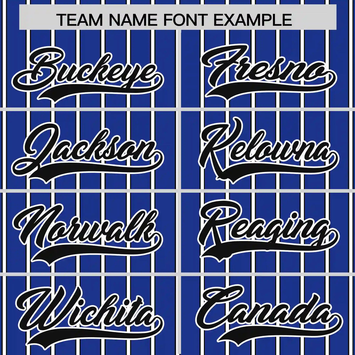 Custom Royal Blue White-Black Pinstripe Pattern Design Performance T-Shirt