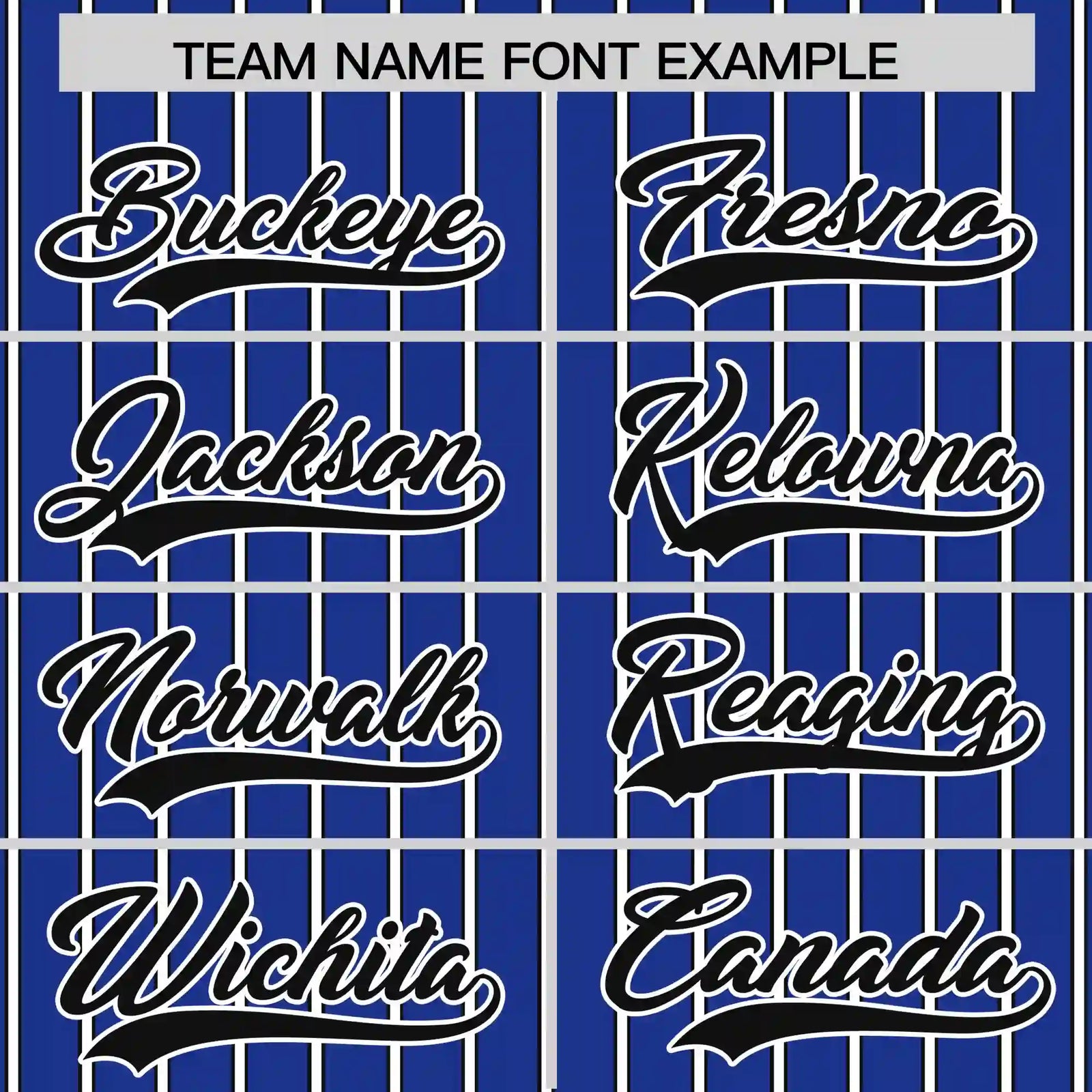 Custom Royal Blue White-Black Pinstripe Pattern Design Performance T-Shirt