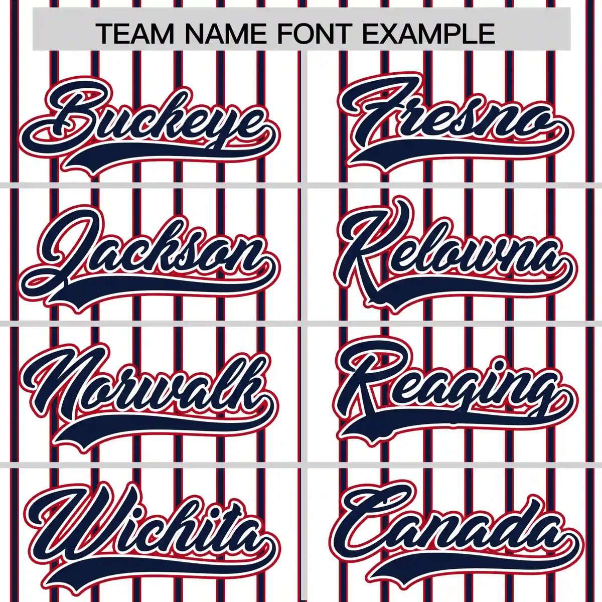 Custom White Red-Navy Pinstripe Pattern Design Performance T-Shirt