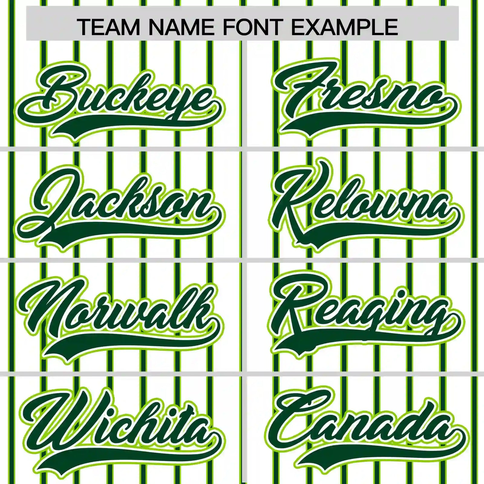 Custom White Green-Neon Green Pinstripe Pattern Design Performance T-Shirt