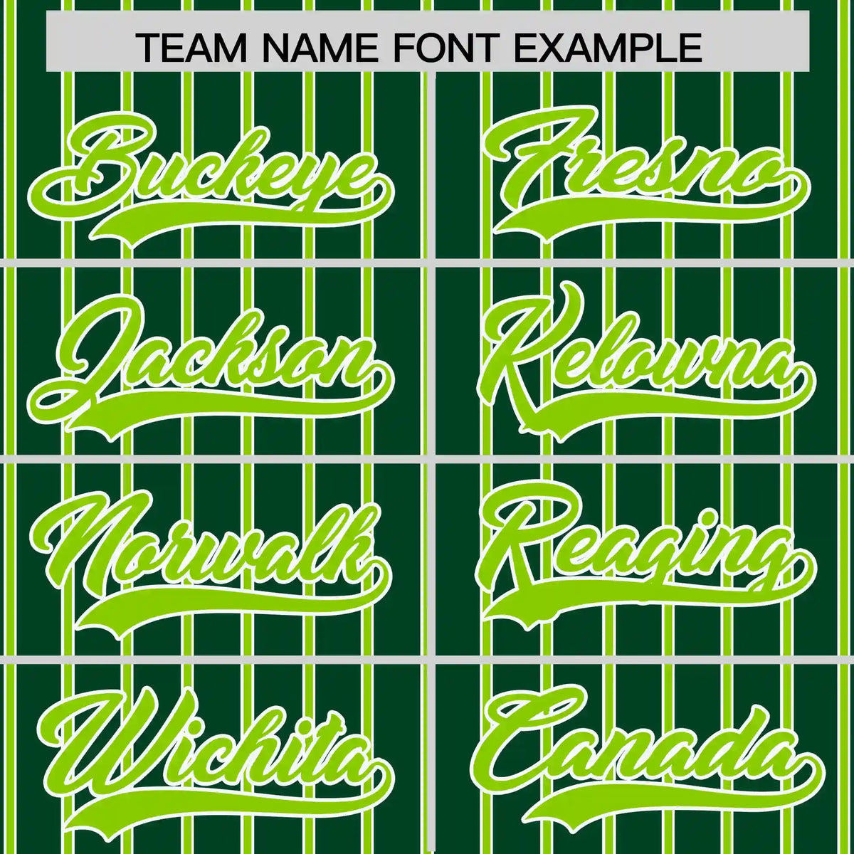 Custom Green White-Neon Green Pinstripe Pattern Design Performance T-Shirt