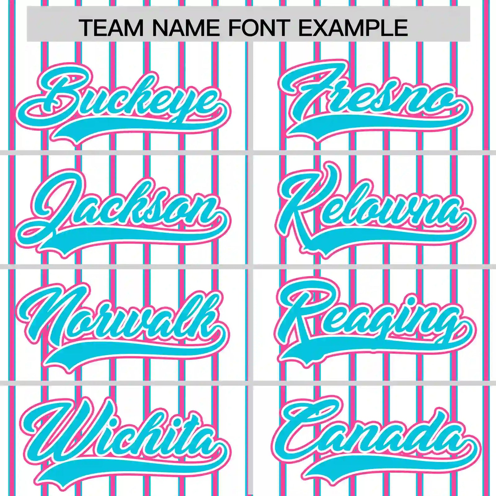 Custom White Sky Blue-Pink Pinstripe Pattern Design Performance T-Shirt