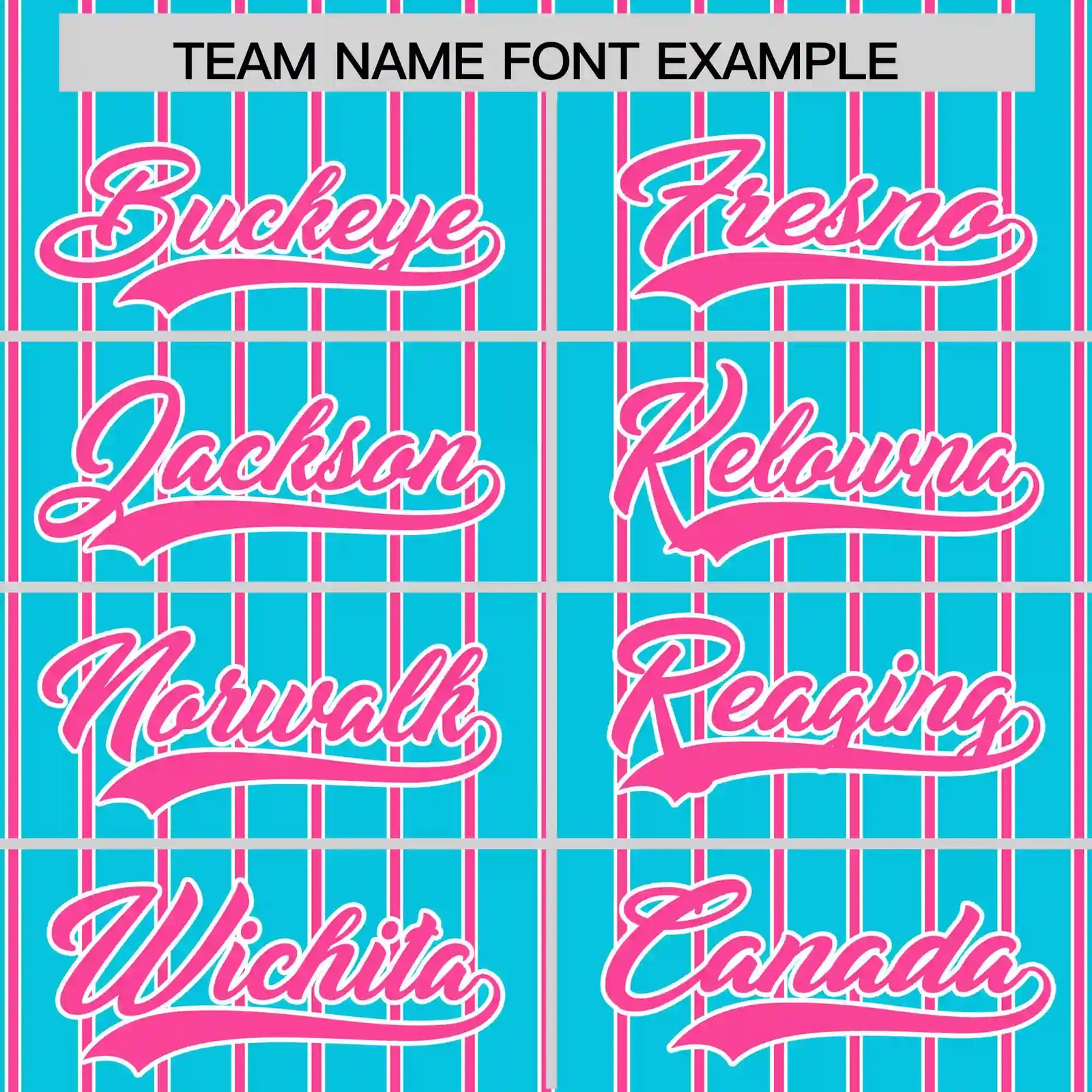 Custom Sky Blue White-Pink Pinstripe Pattern Design Performance T-Shirt