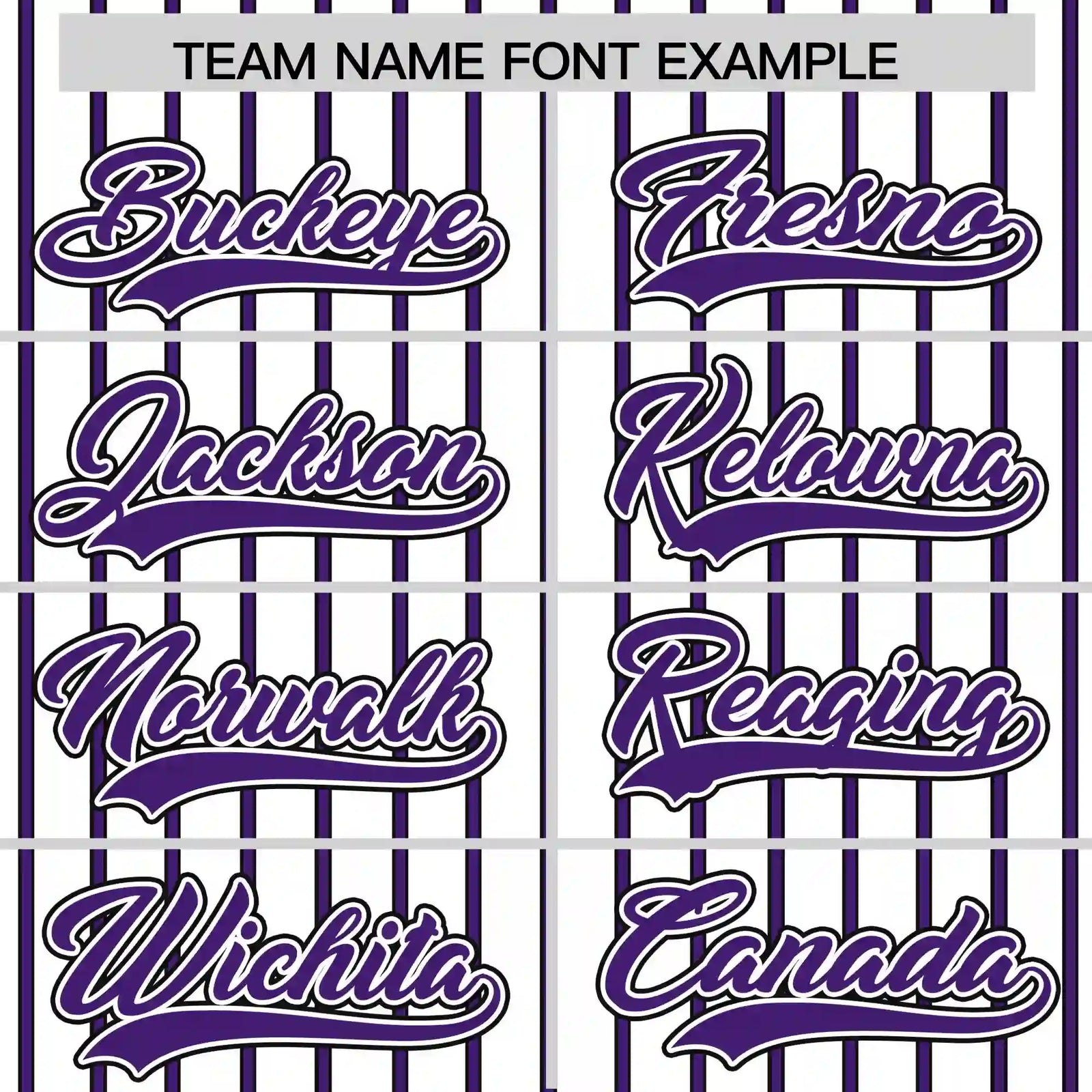 Custom White Black-Purple Pinstripe Pattern Design Performance T-Shirt