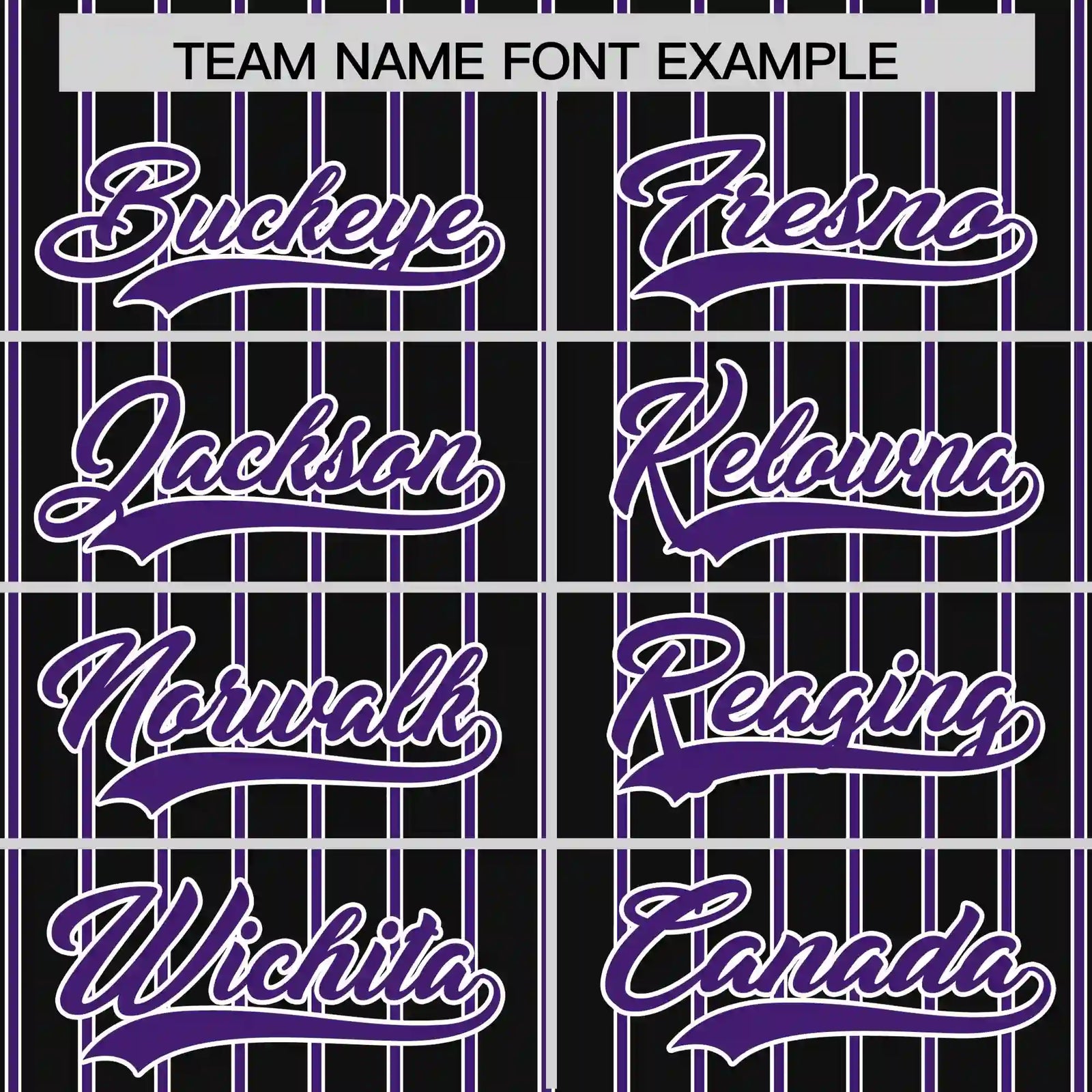 Custom Black White-Purple Pinstripe Pattern Design Performance T-Shirt
