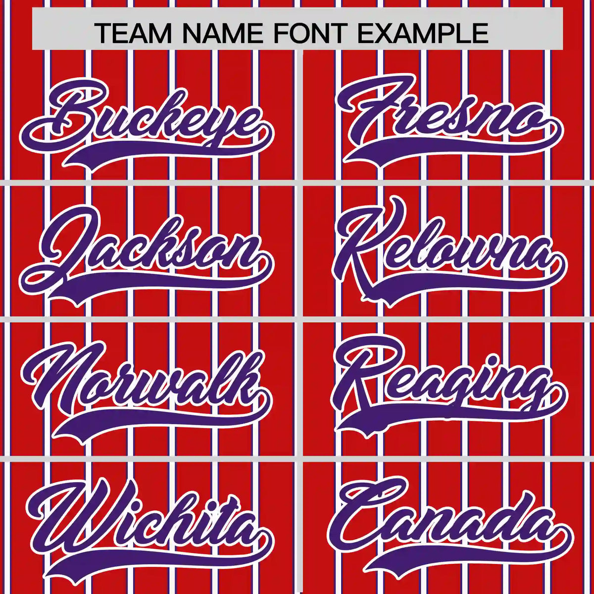 Custom Red White-Purple Pinstripe Pattern Design Performance T-Shirt