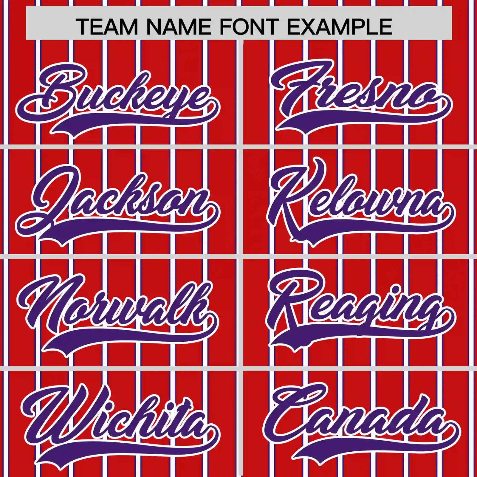 Custom Red White-Purple Pinstripe Pattern Design Performance T-Shirt