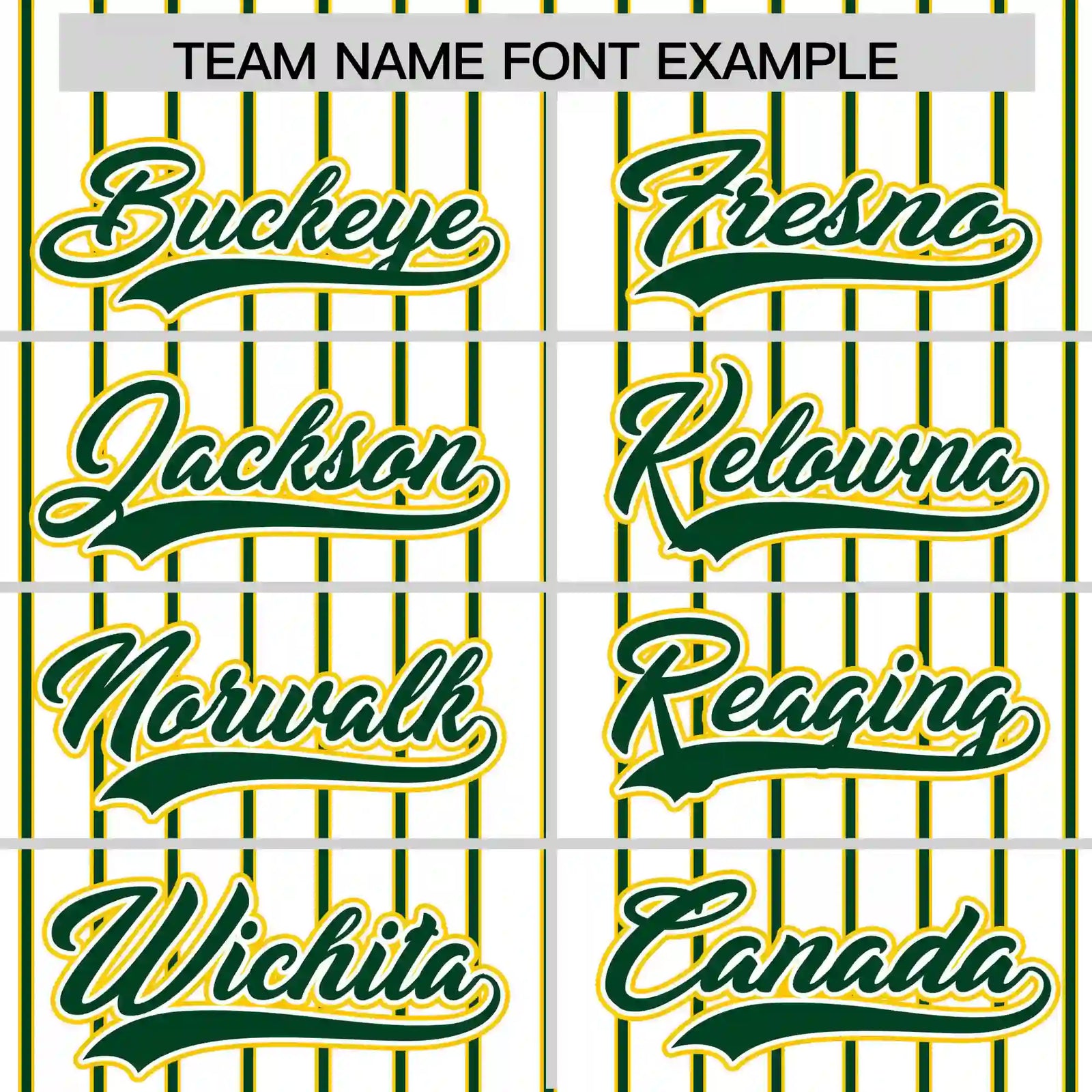 Custom White Gold01-Green Pinstripe Pattern Design Performance T-Shirt
