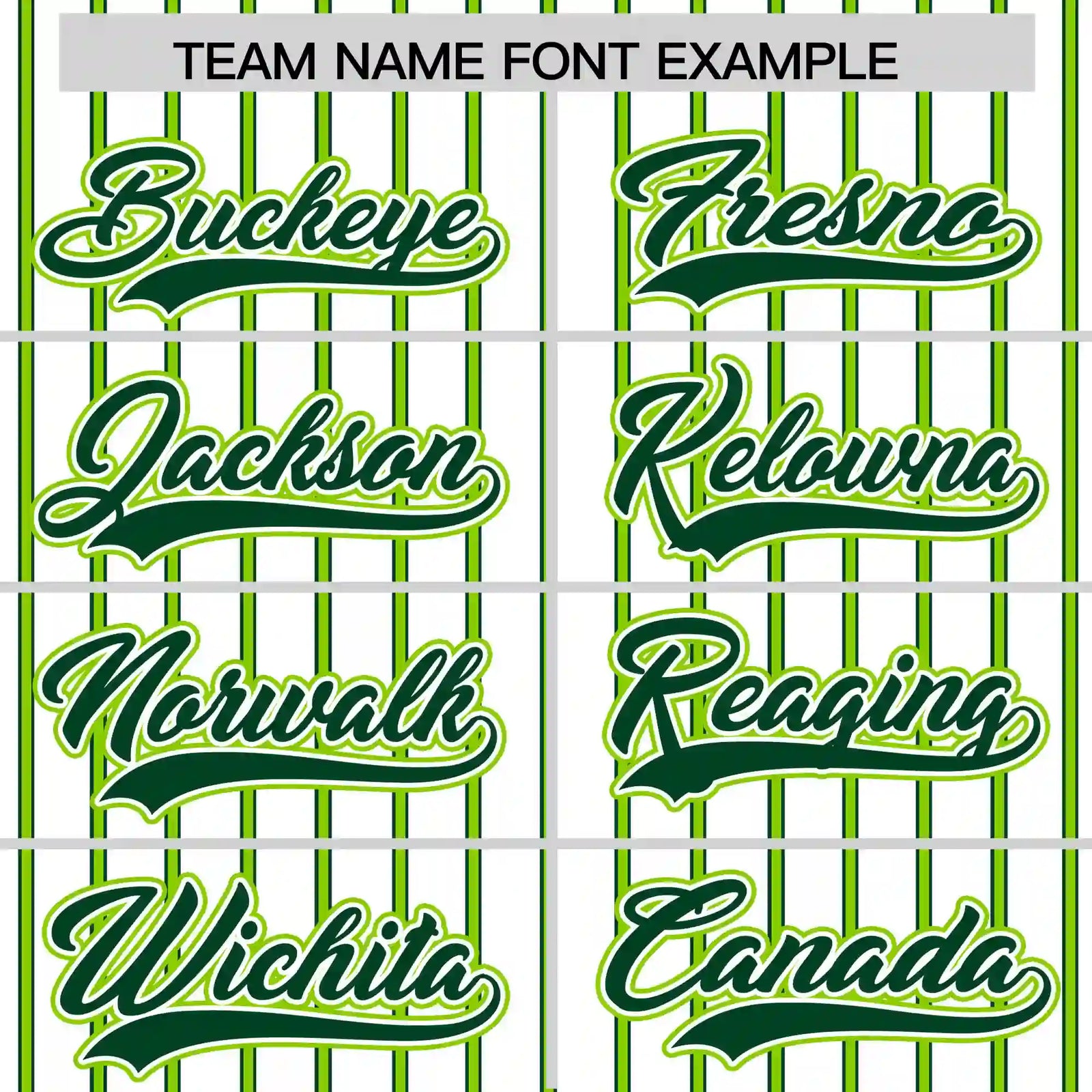 Custom White Neon Green-Green Pinstripe Pattern Design Performance T-Shirt