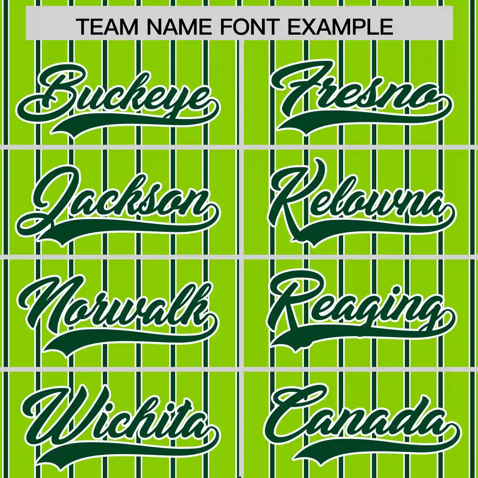 Custom Neon Green White-Green Pinstripe Pattern Design Performance T-Shirt