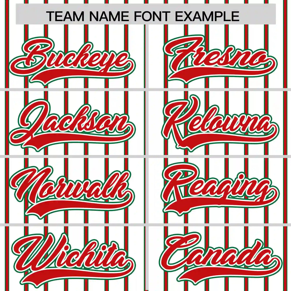 Custom White Orange-Kelly Green Pinstripe Pattern Design Performance T-Shirt