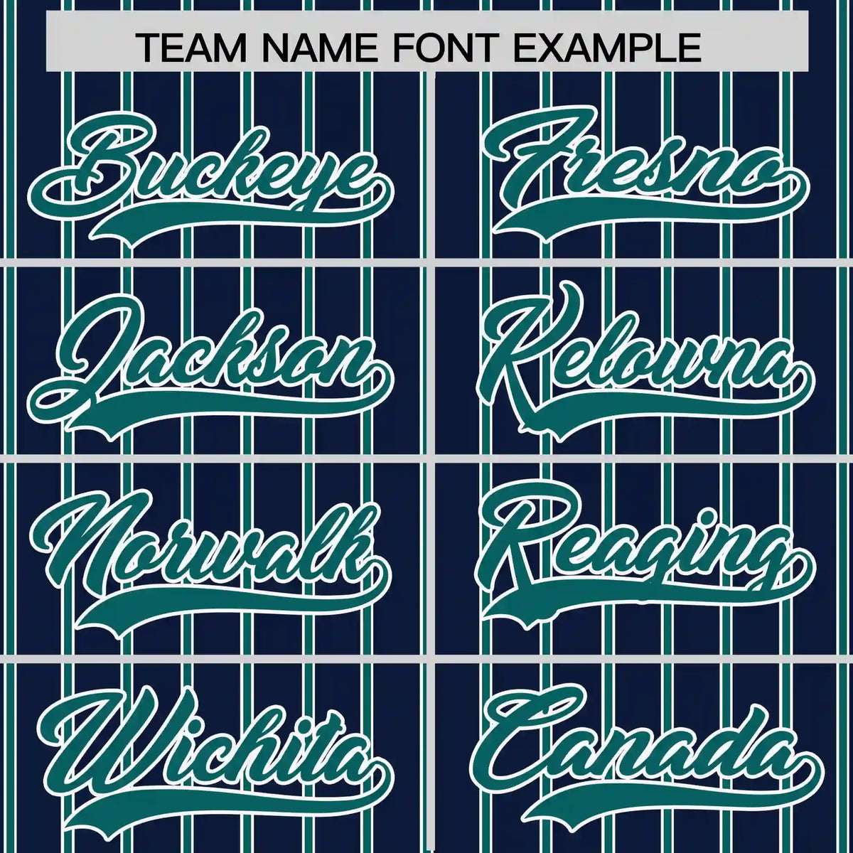 Custom Navy White-Aqua Pinstripe Pattern Design Performance T-Shirt