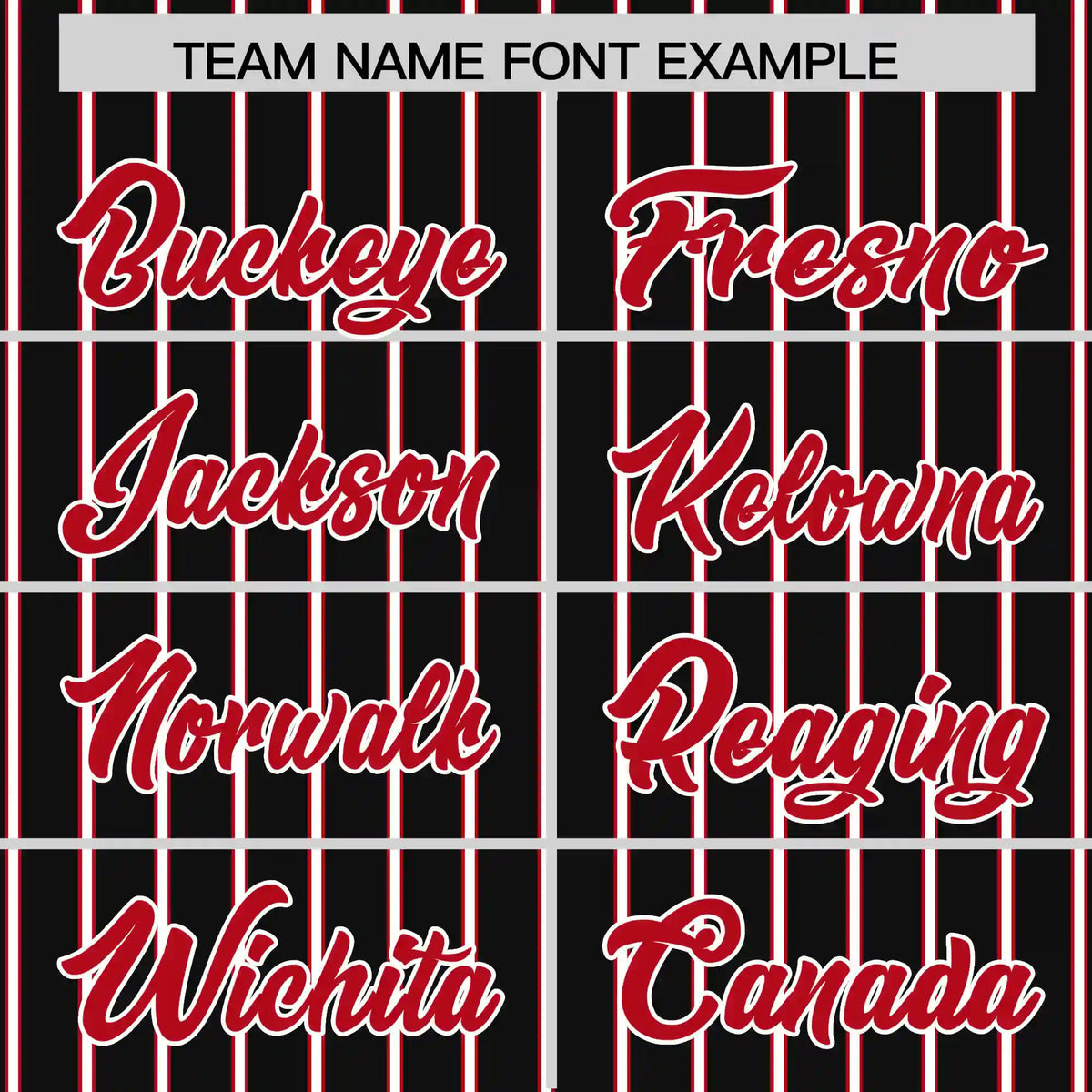 Custom Black White-Red Pinstripe Pattern Design Performance T-Shirt