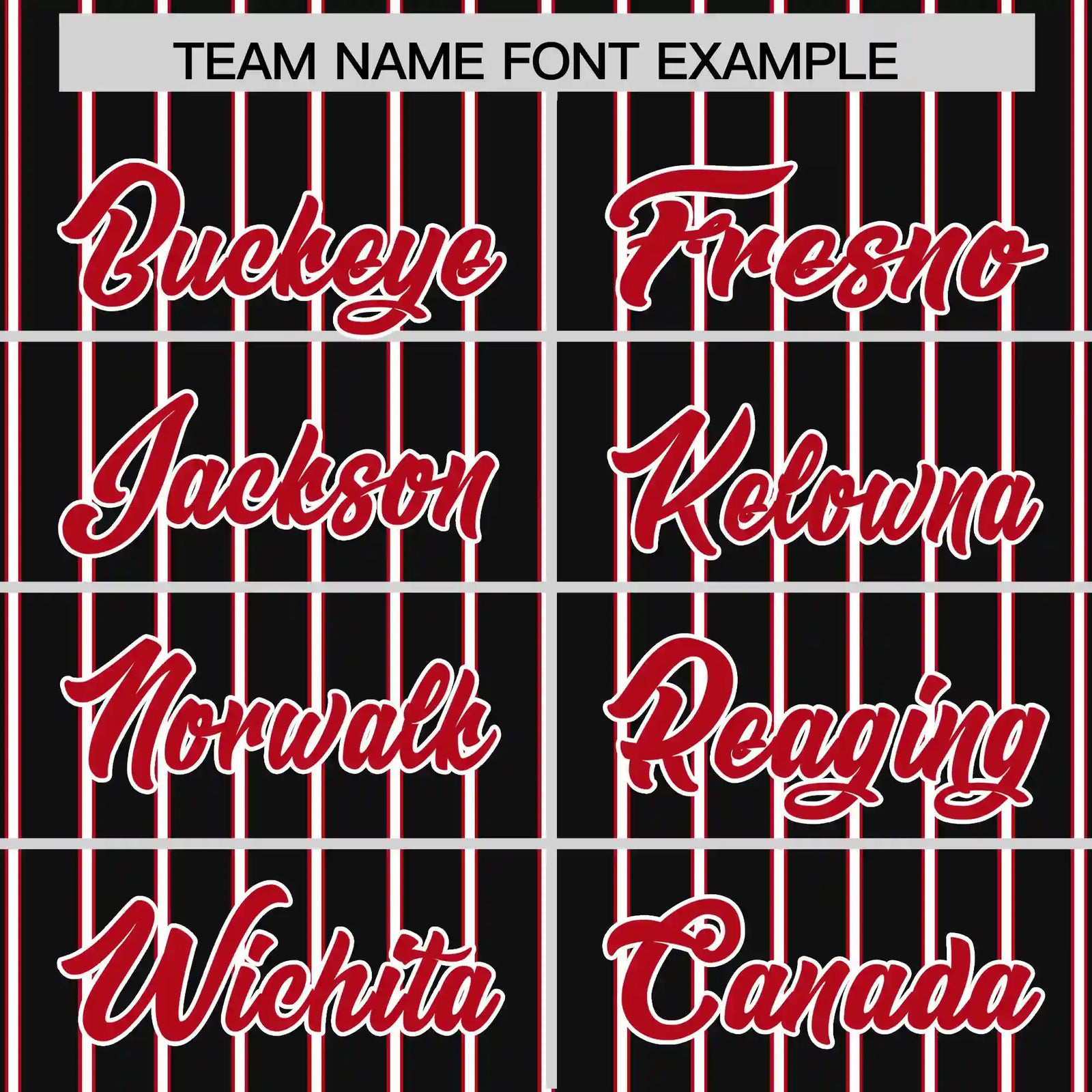 Custom Black White-Red Pinstripe Pattern Design Performance T-Shirt