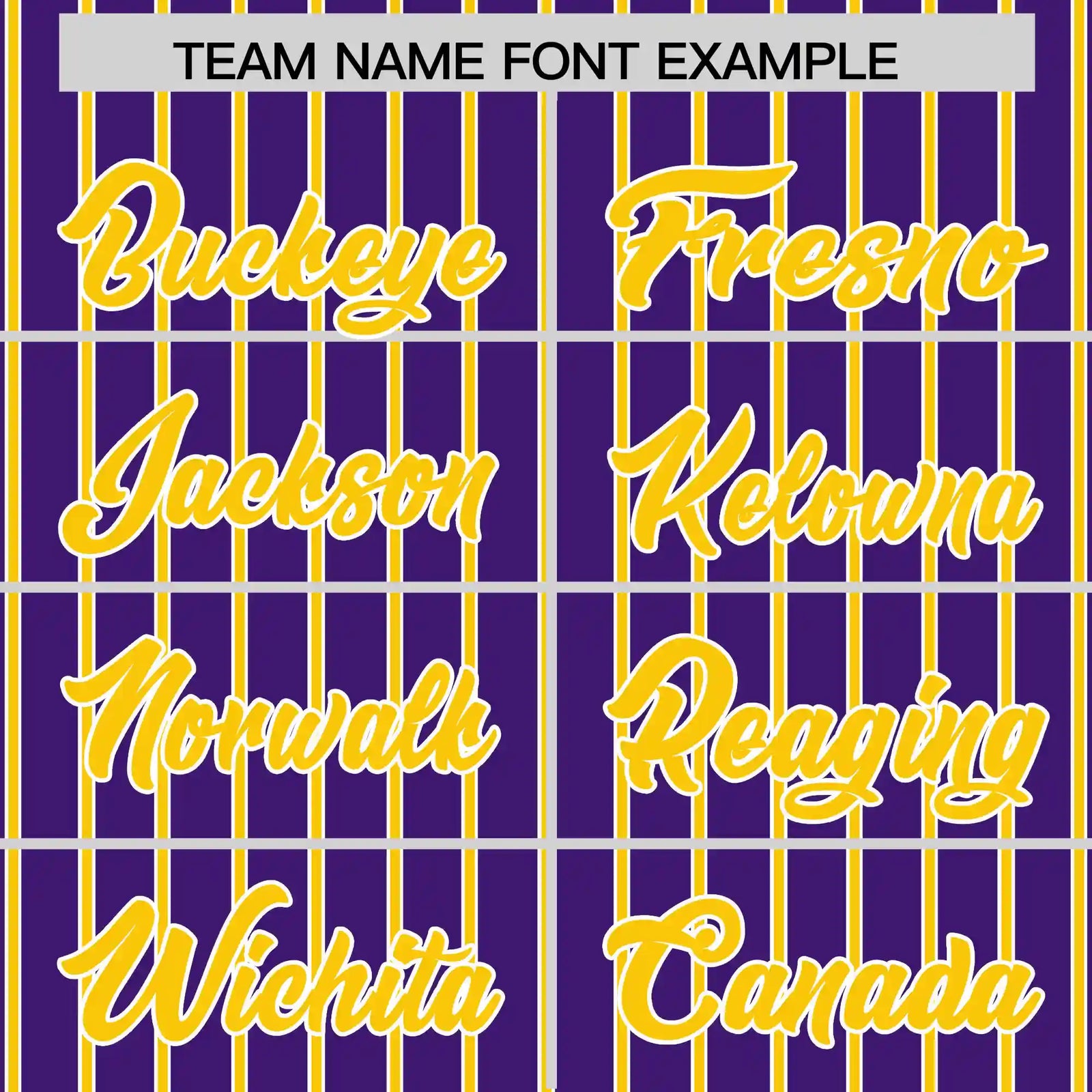 Custom Purple White-Gold01 Pinstripe Pattern Design Performance T-Shirt