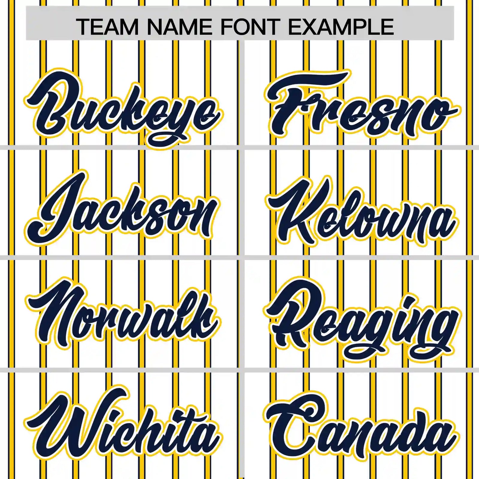 Custom White Navy-Gold01 Pinstripe Pattern Design Performance T-Shirt
