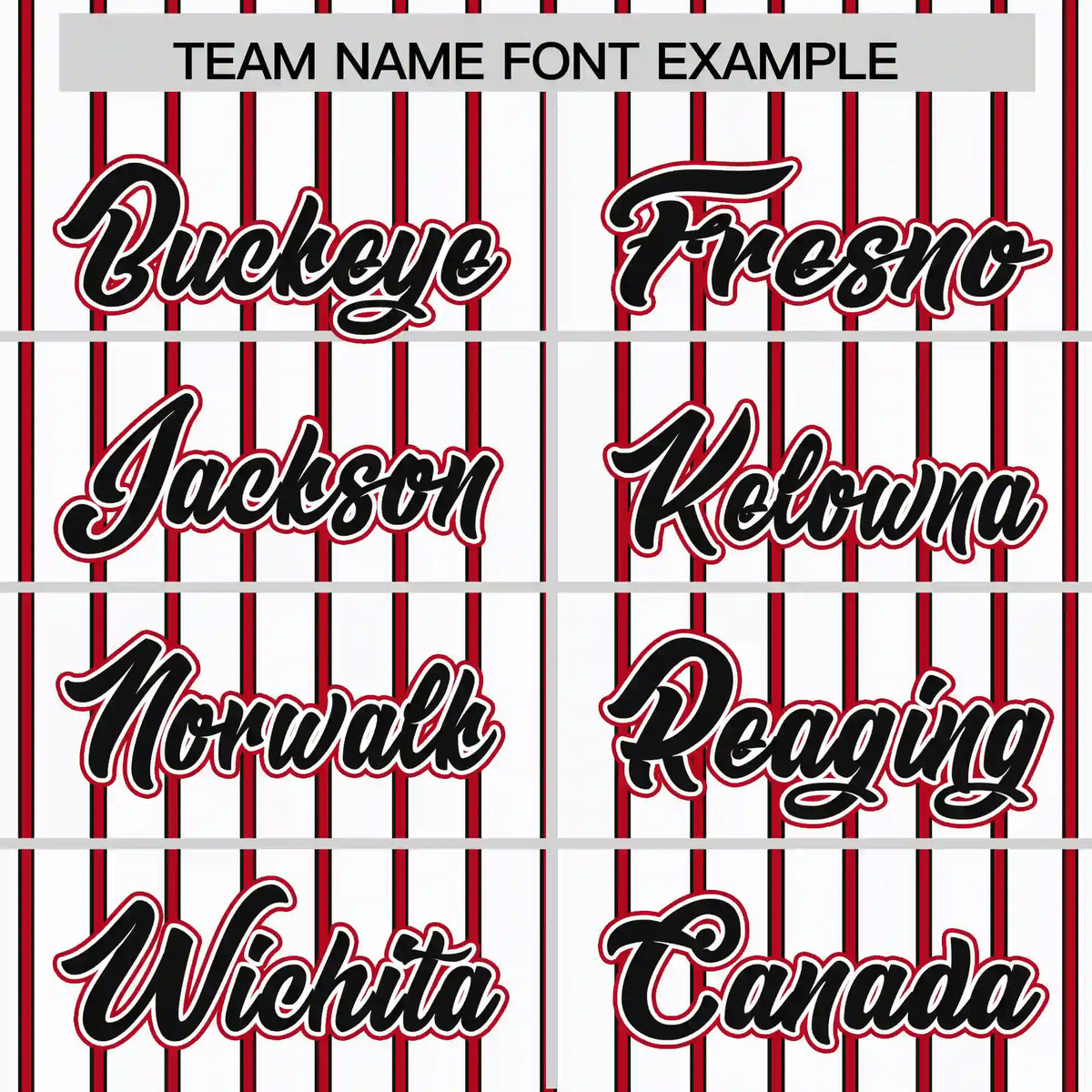 Custom White Red-Black Pinstripe Pattern Design Performance T-Shirt