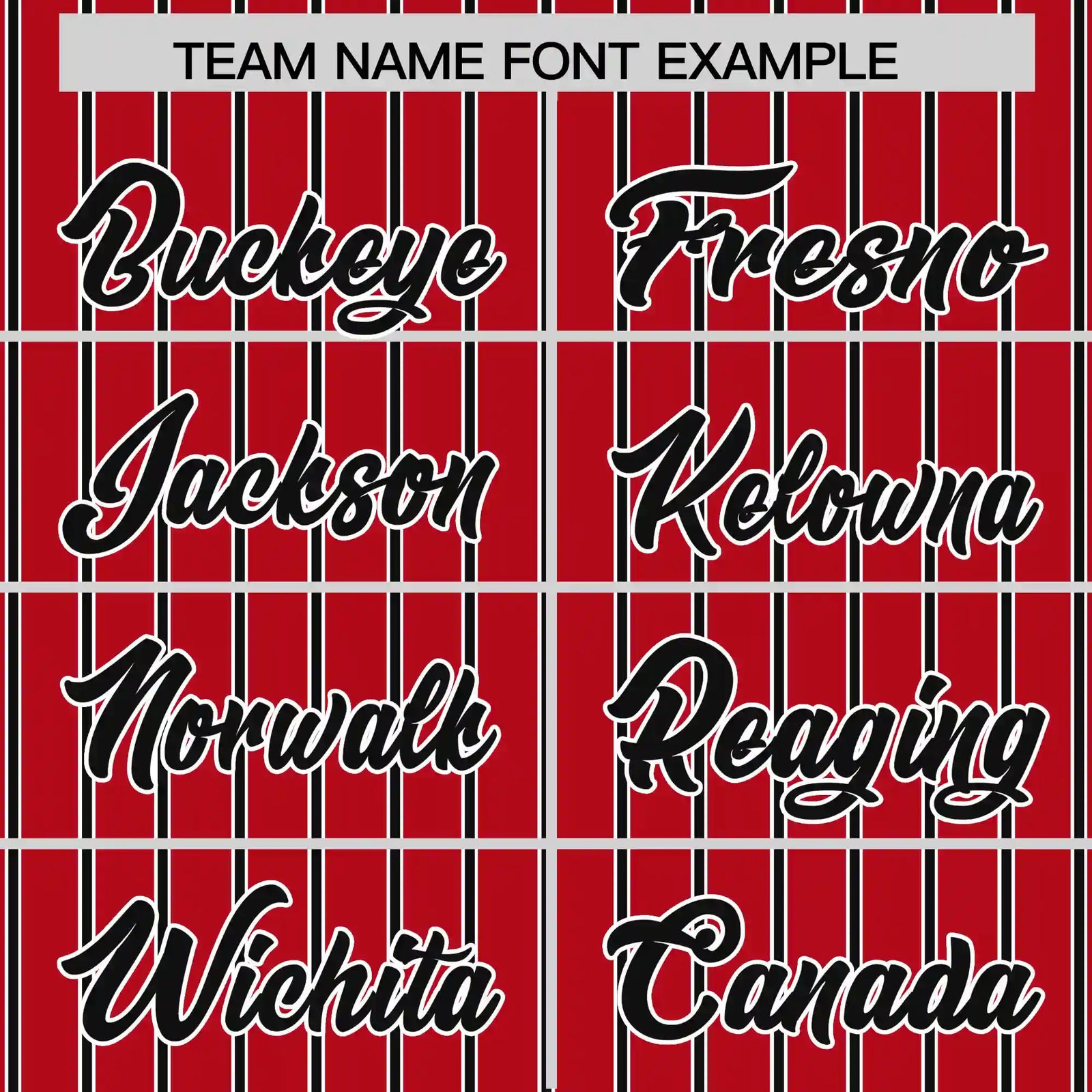 Custom Red White-Black Pinstripe Pattern Design Performance T-Shirt
