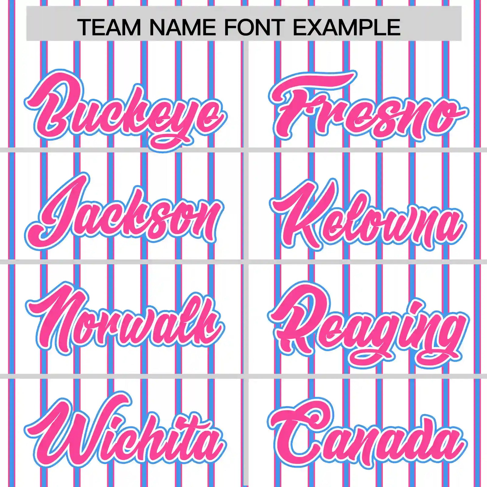 Custom White Pink-Powder Blue Pinstripe Pattern Design Performance T-Shirt