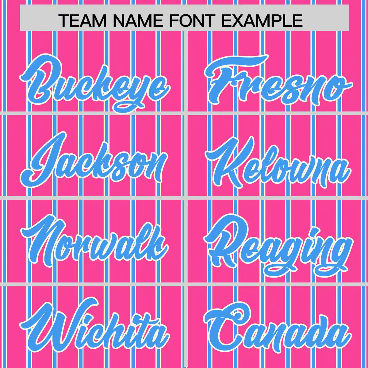 Custom Pink White-Powder Blue Pinstripe Pattern Design Performance T-Shirt