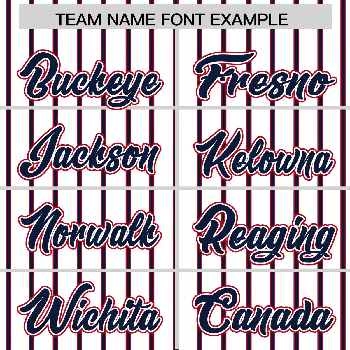 Custom White Red-Navy Pinstripe Pattern Design Performance T-Shirt