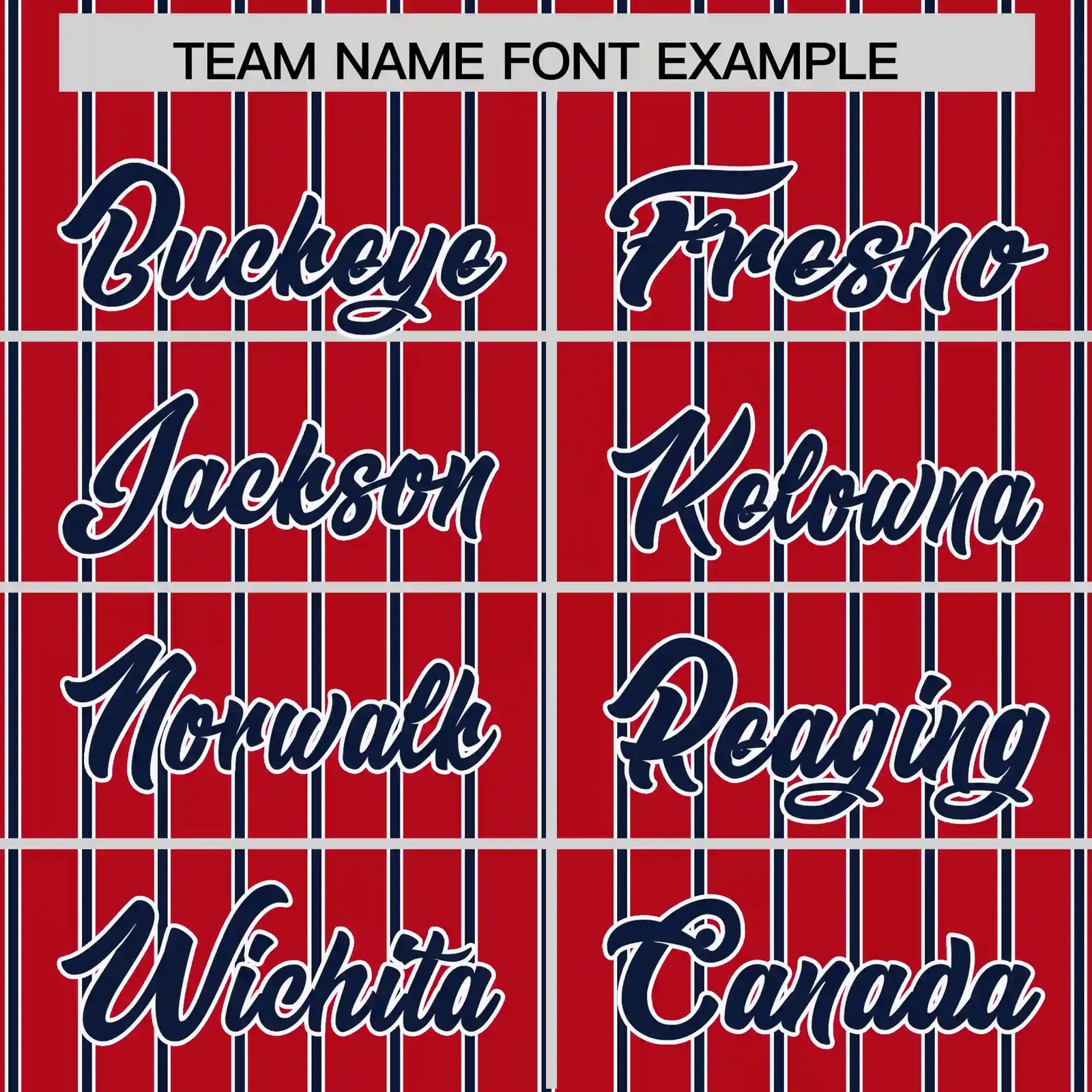 Custom Red White-Navy Pinstripe Pattern Design Performance T-Shirt
