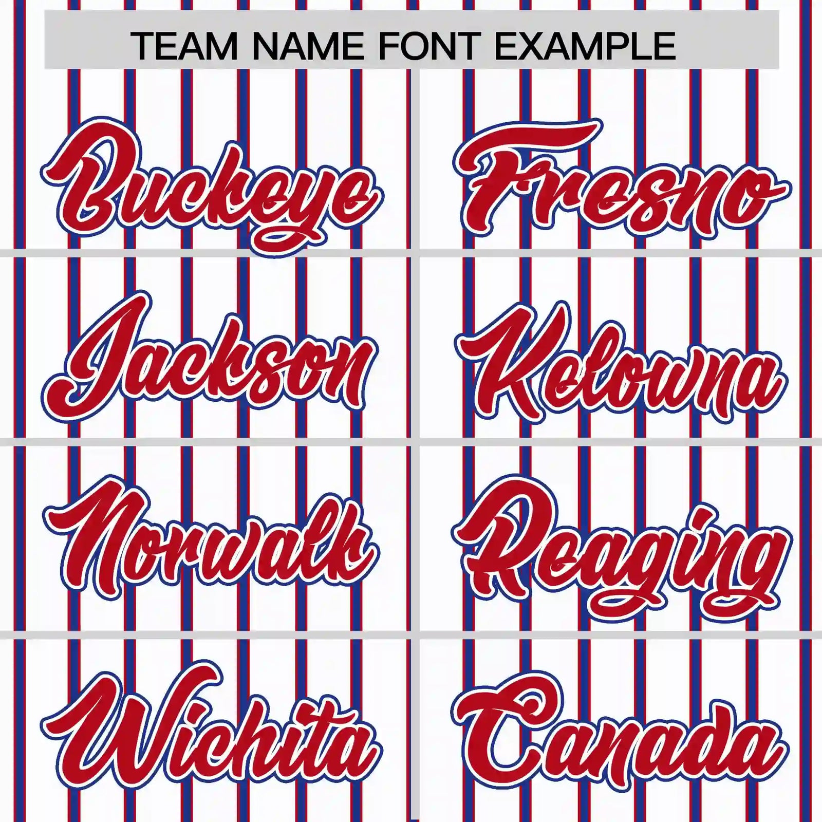 Custom White Red-Royal Blue Pinstripe Pattern Design Performance T-Shirt
