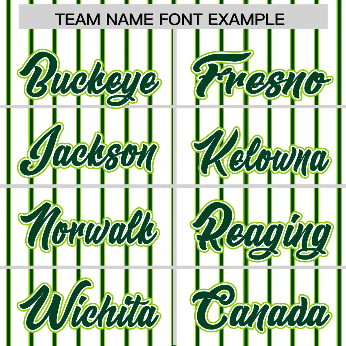 Custom White Green-Neon Green Pinstripe Pattern Design Performance T-Shirt