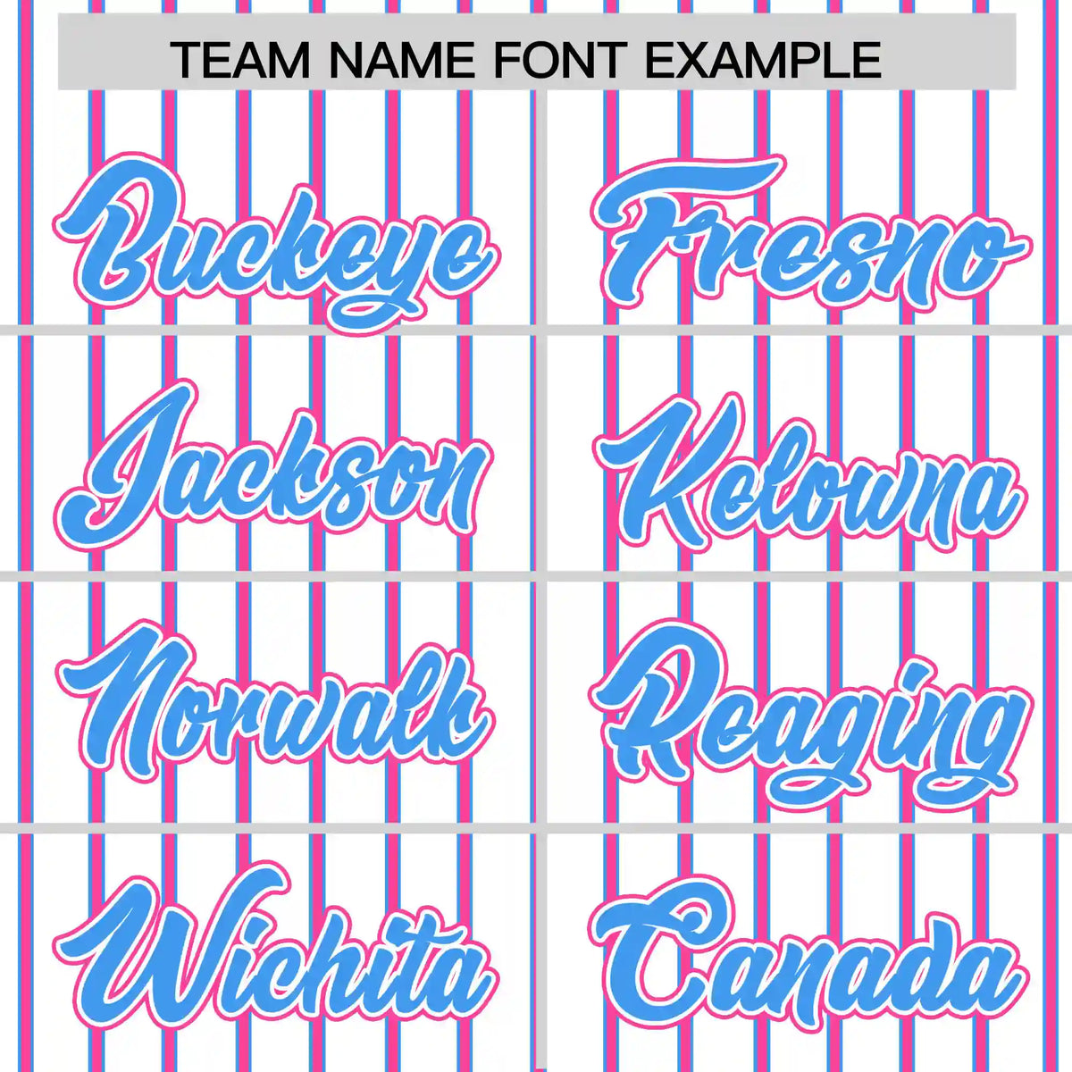Custom White Powder Blue-Pink Pinstripe Pattern Design Performance T-Shirt