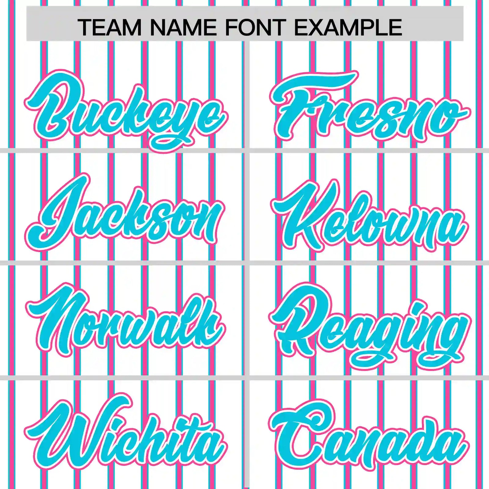 Custom White Sky Blue-Pink Pinstripe Pattern Design Performance T-Shirt