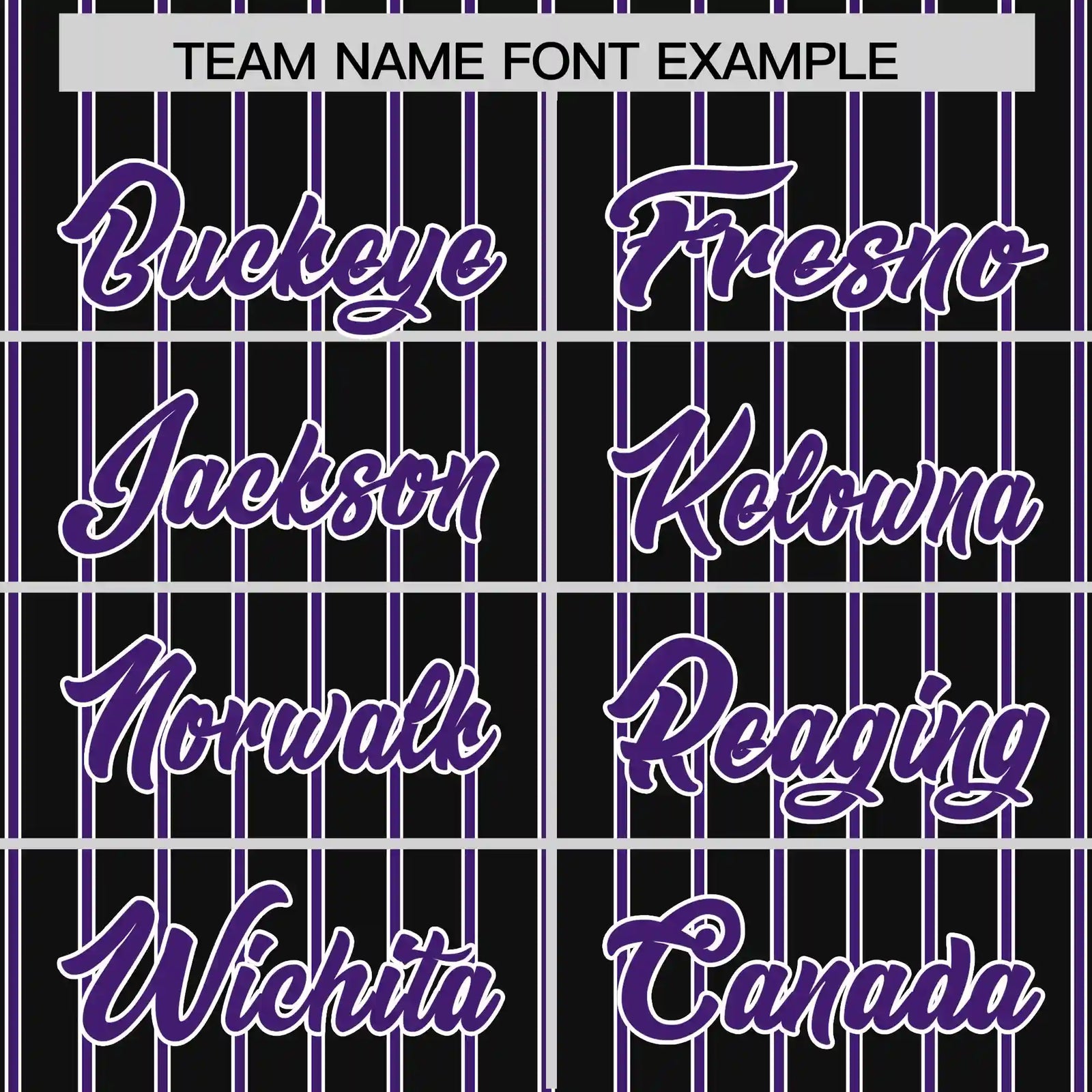 Custom Black White-Purple Pinstripe Pattern Design Performance T-Shirt