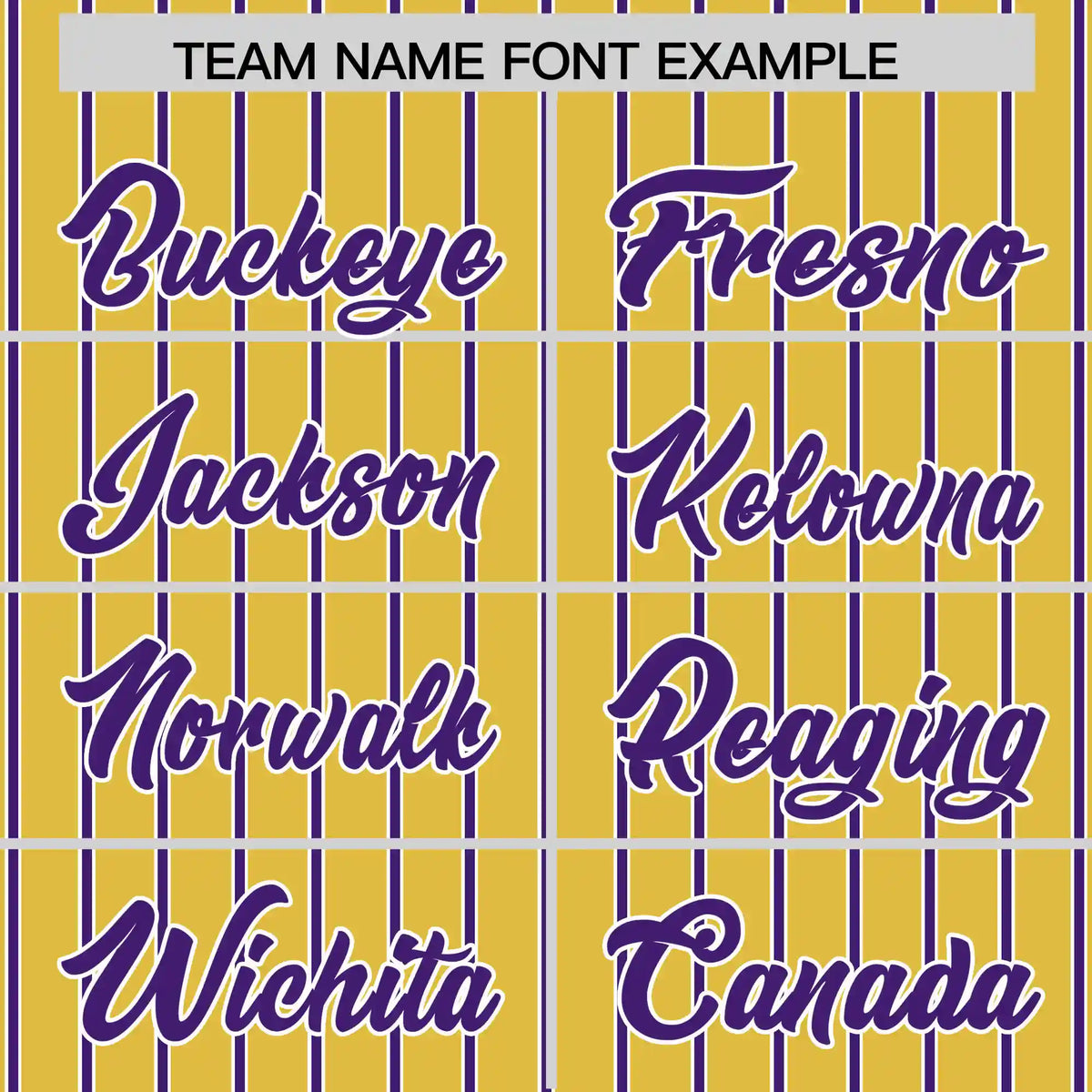 Custom Old Gold White-Purple Pinstripe Pattern Design Performance T-Shirt