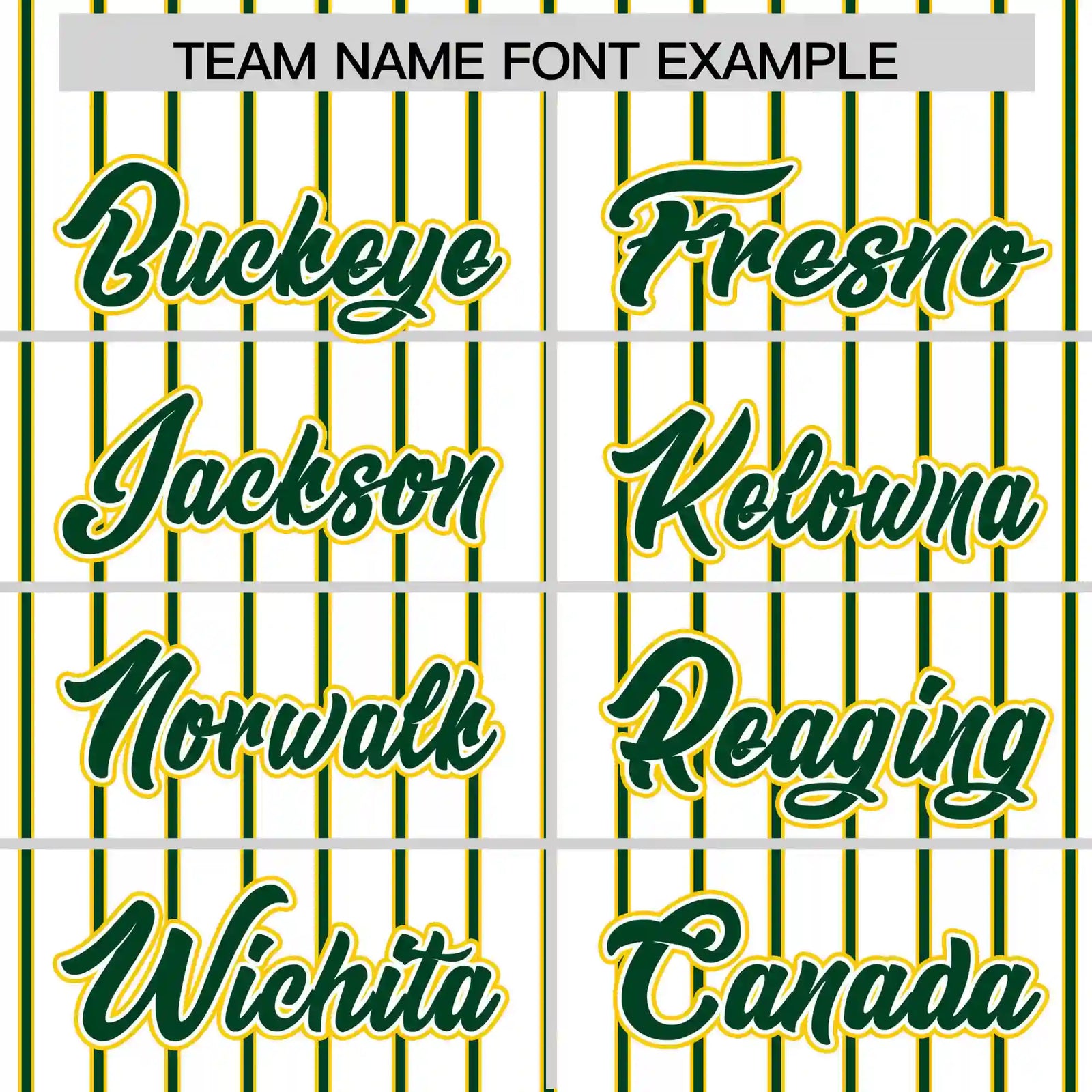 Custom White Gold01-Green Pinstripe Pattern Design Performance T-Shirt
