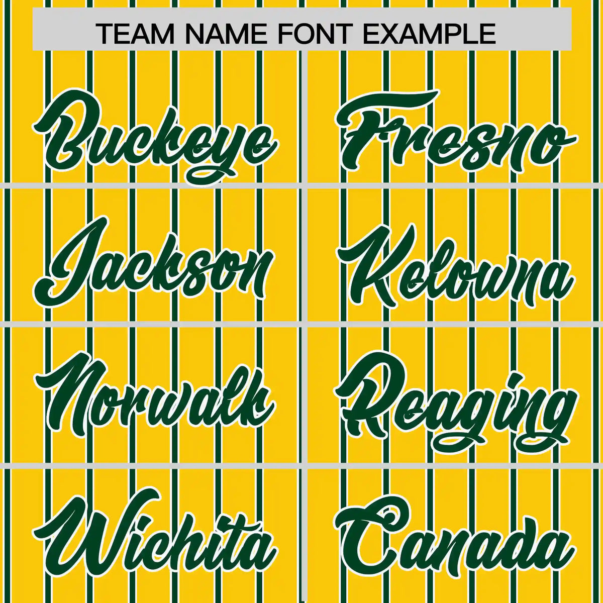 Custom Gold01 White-Green Pinstripe Pattern Design Performance T-Shirt