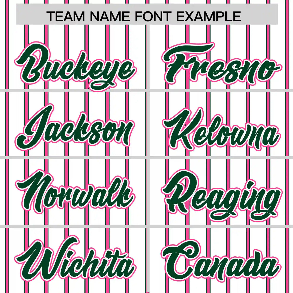 Custom White Pink-Green Pinstripe Pattern Design Performance T-Shirt