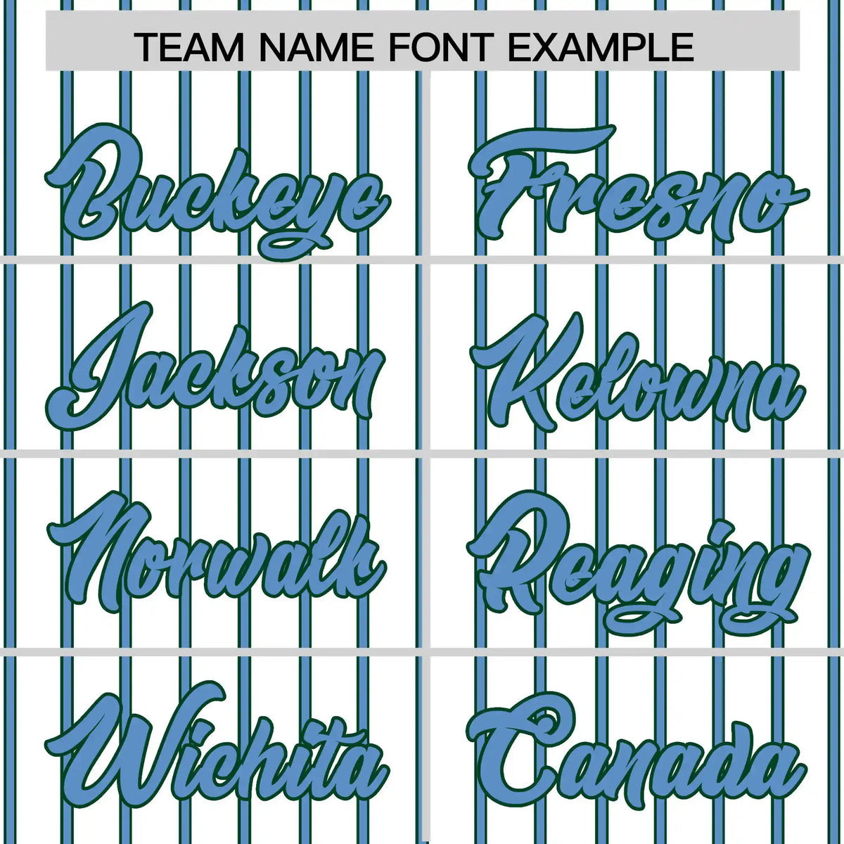 Custom White Light Blue-Green Pinstripe Pattern Design Performance T-Shirt