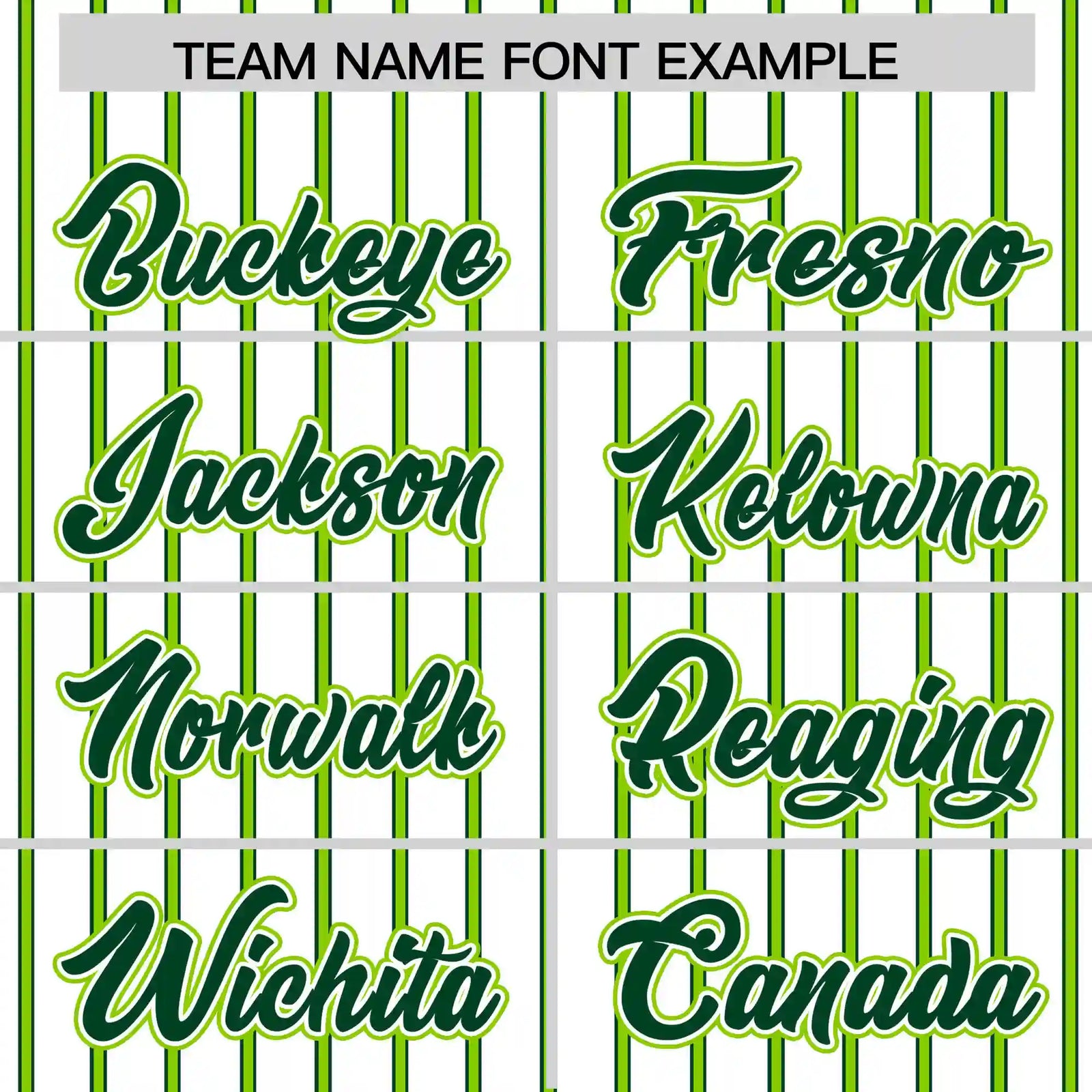 Custom White Neon Green-Green Pinstripe Pattern Design Performance T-Shirt
