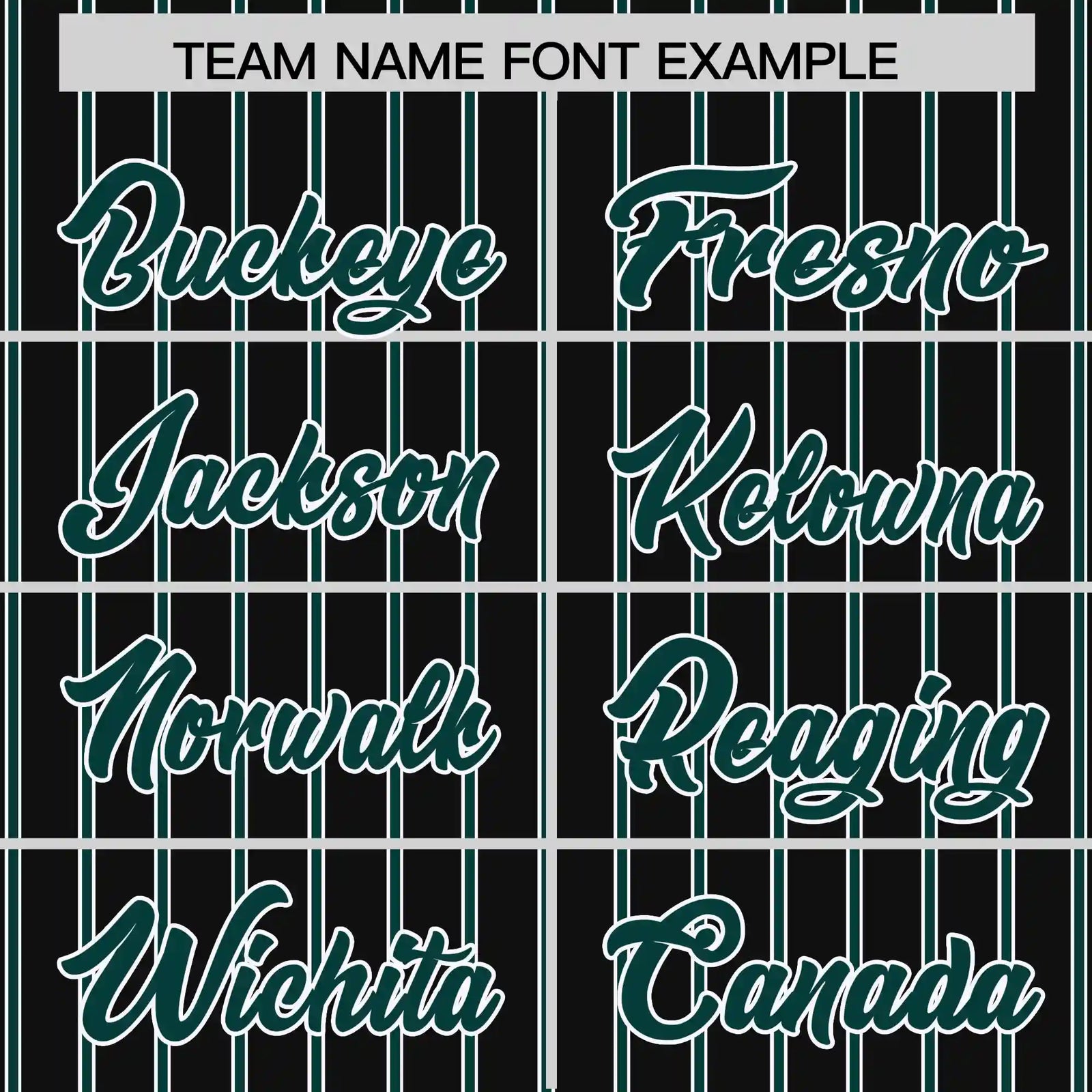 Custom Black White-Midnight Green Pinstripe Pattern Design Performance T-Shirt