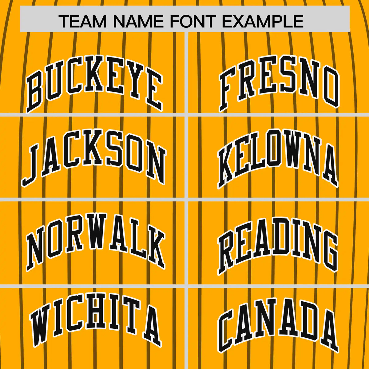 Custom Yellow Black-White Pinstripe Pattern Design Performance T-Shirt