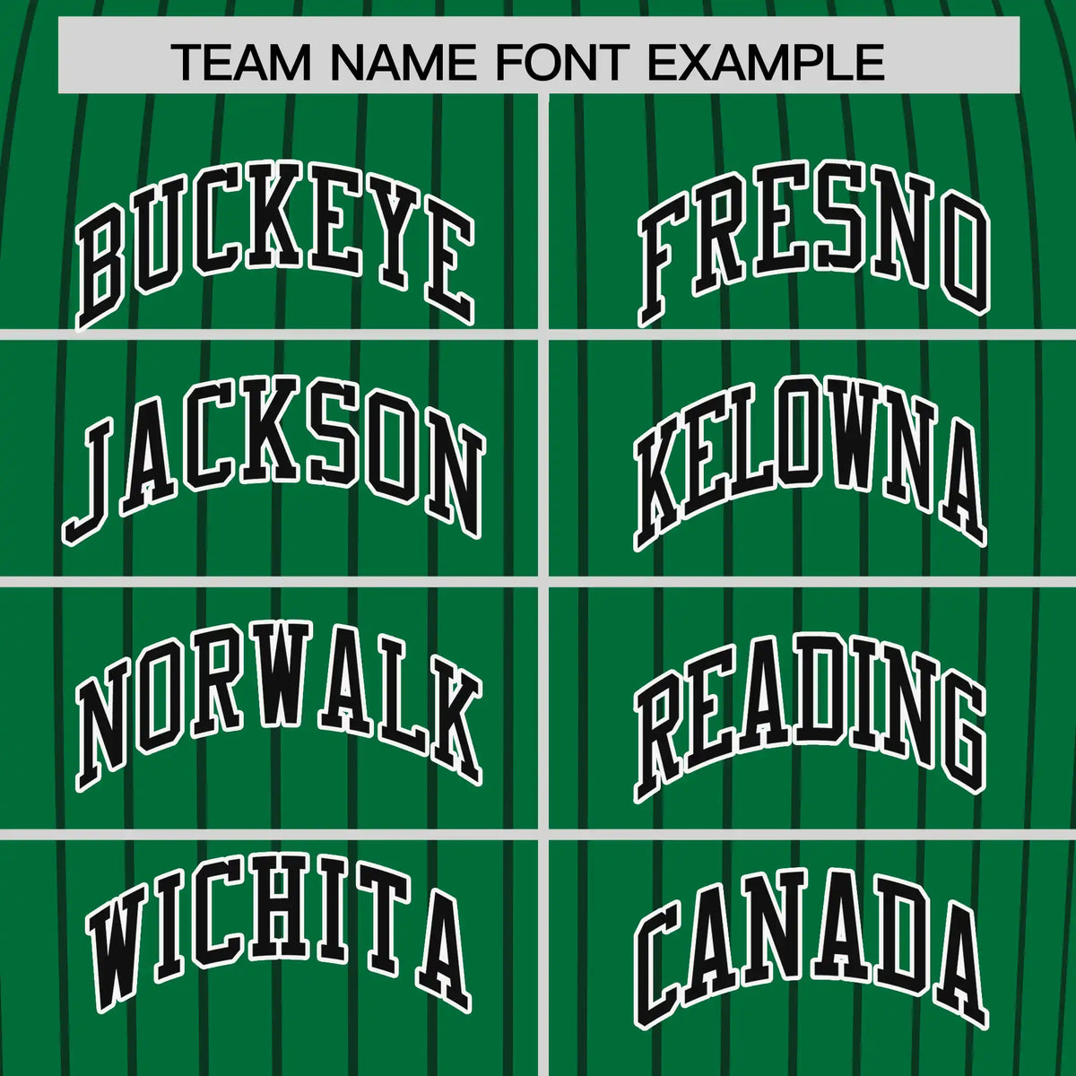 Custom Kelly Green Black-White Pinstripe Pattern Design Performance T-Shirt