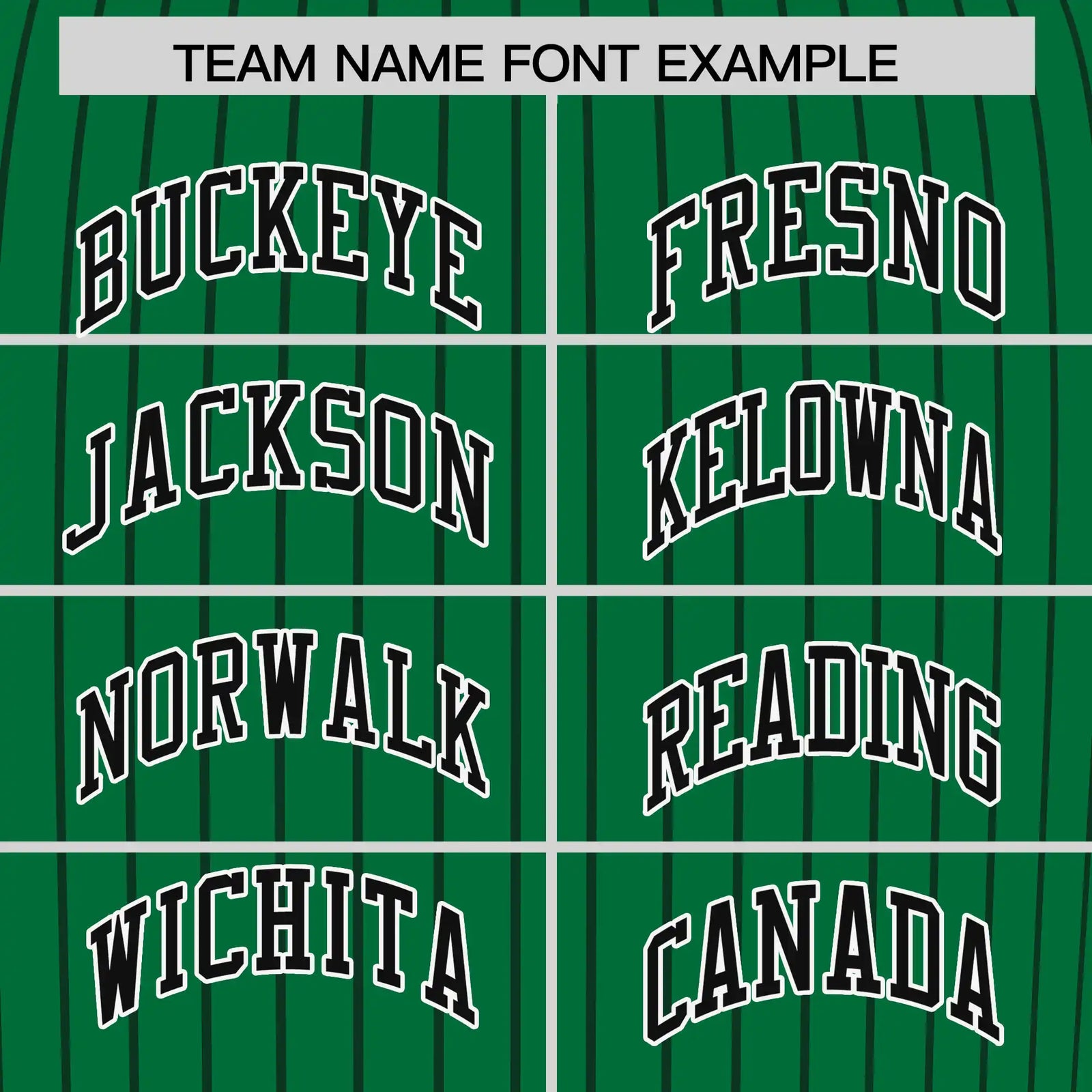 Custom Kelly Green Black-White Pinstripe Pattern Design Performance T-Shirt