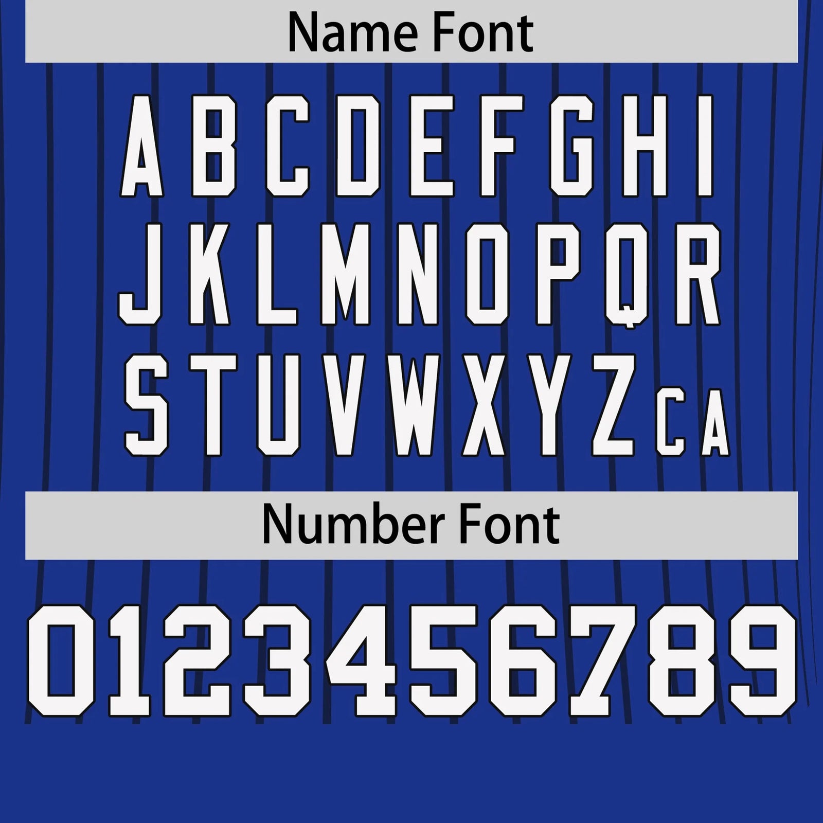 Custom Royal Blue Black-White Pinstripe Pattern Design Performance T-Shirt