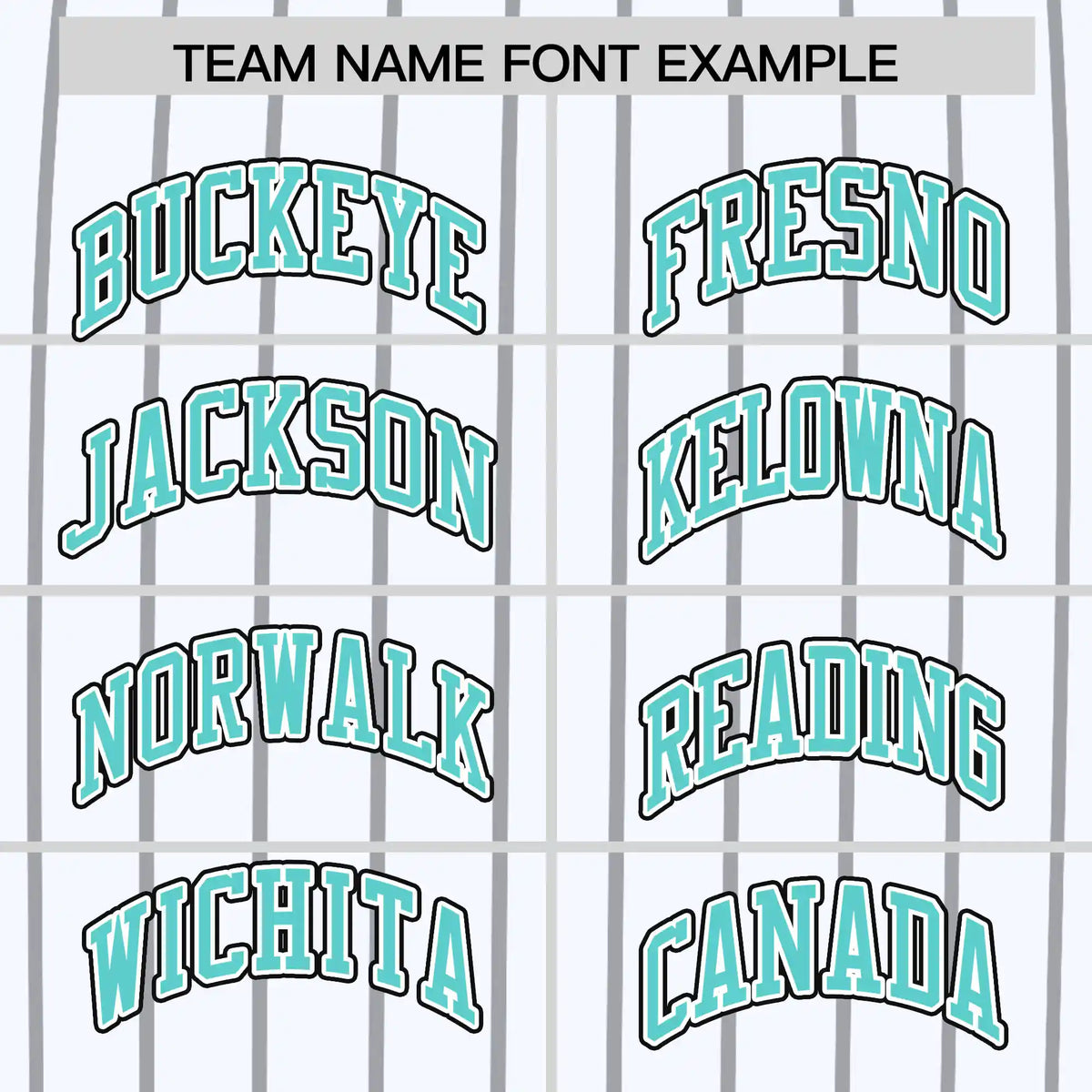 Custom White Black-Aqua Pinstripe Pattern Design Performance T-Shirt