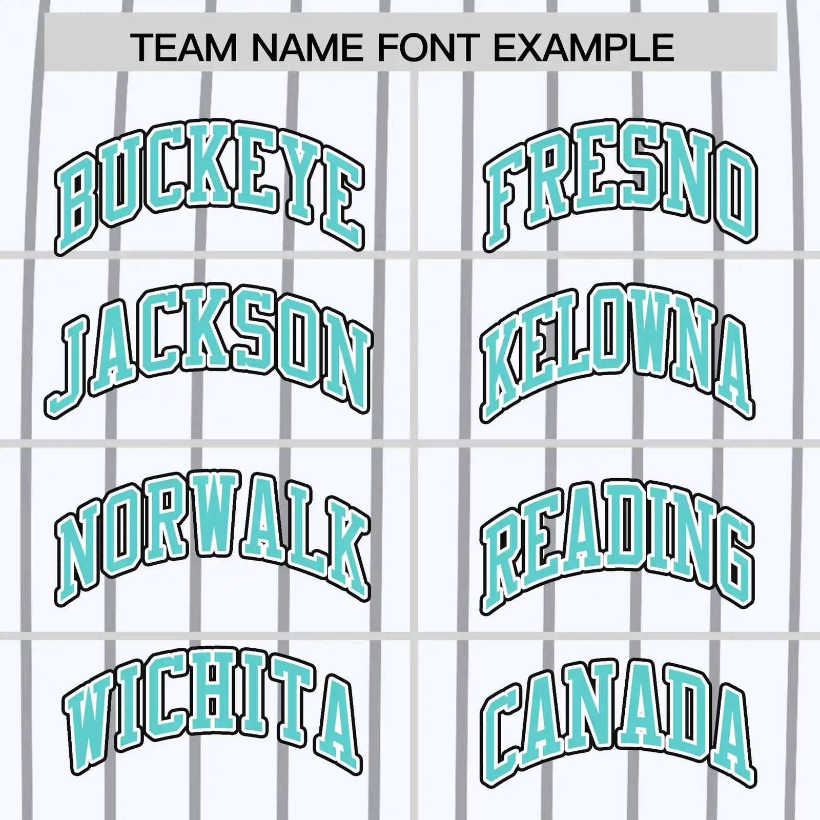 Custom White Black-Aqua Pinstripe Pattern Design Performance T-Shirt