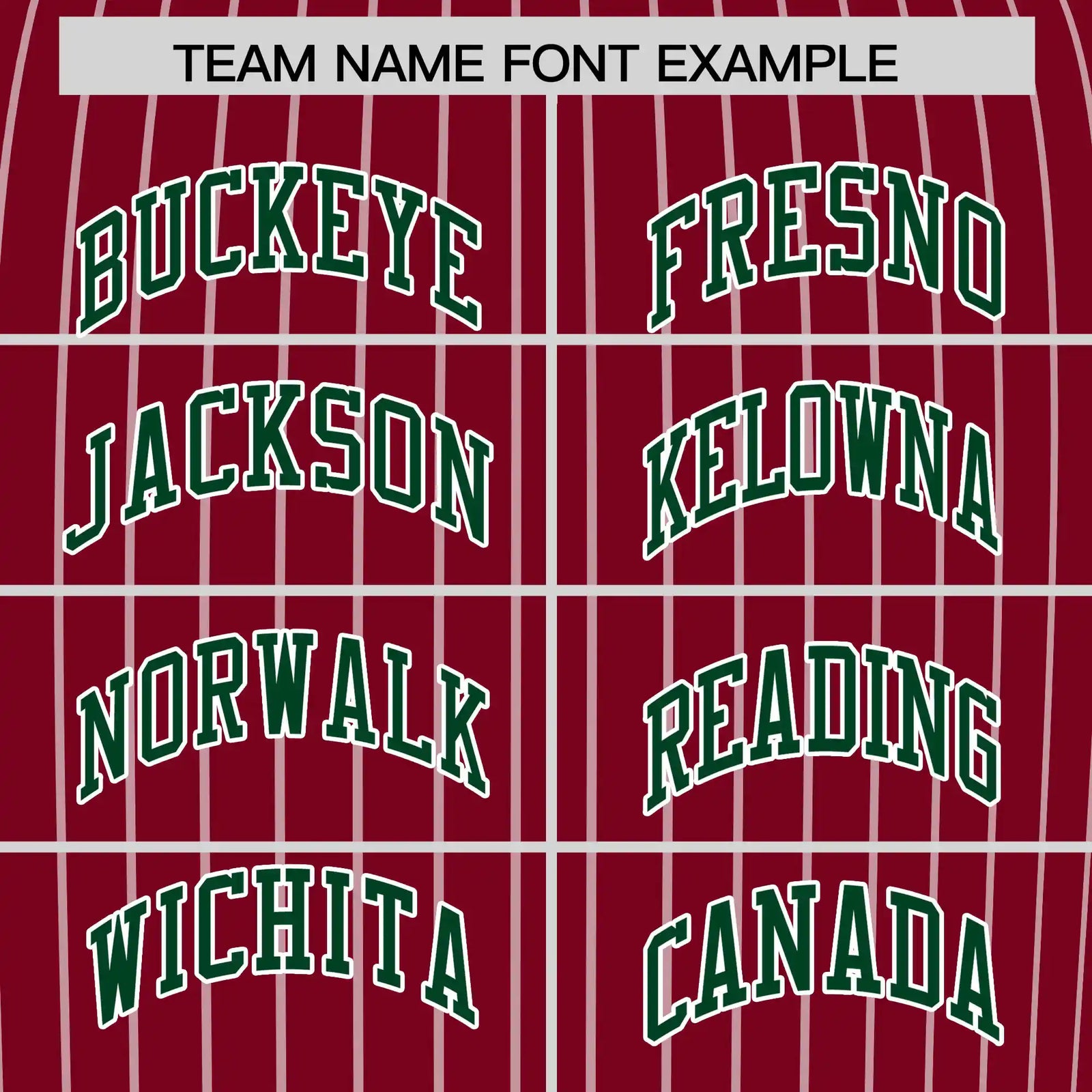 Custom Crimson White-Green Pinstripe Pattern Design Performance T-Shirt