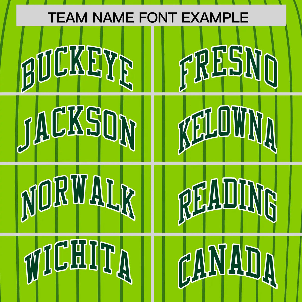 Custom Neon Green Black-White Pinstripe Pattern Design Performance T-Shirt