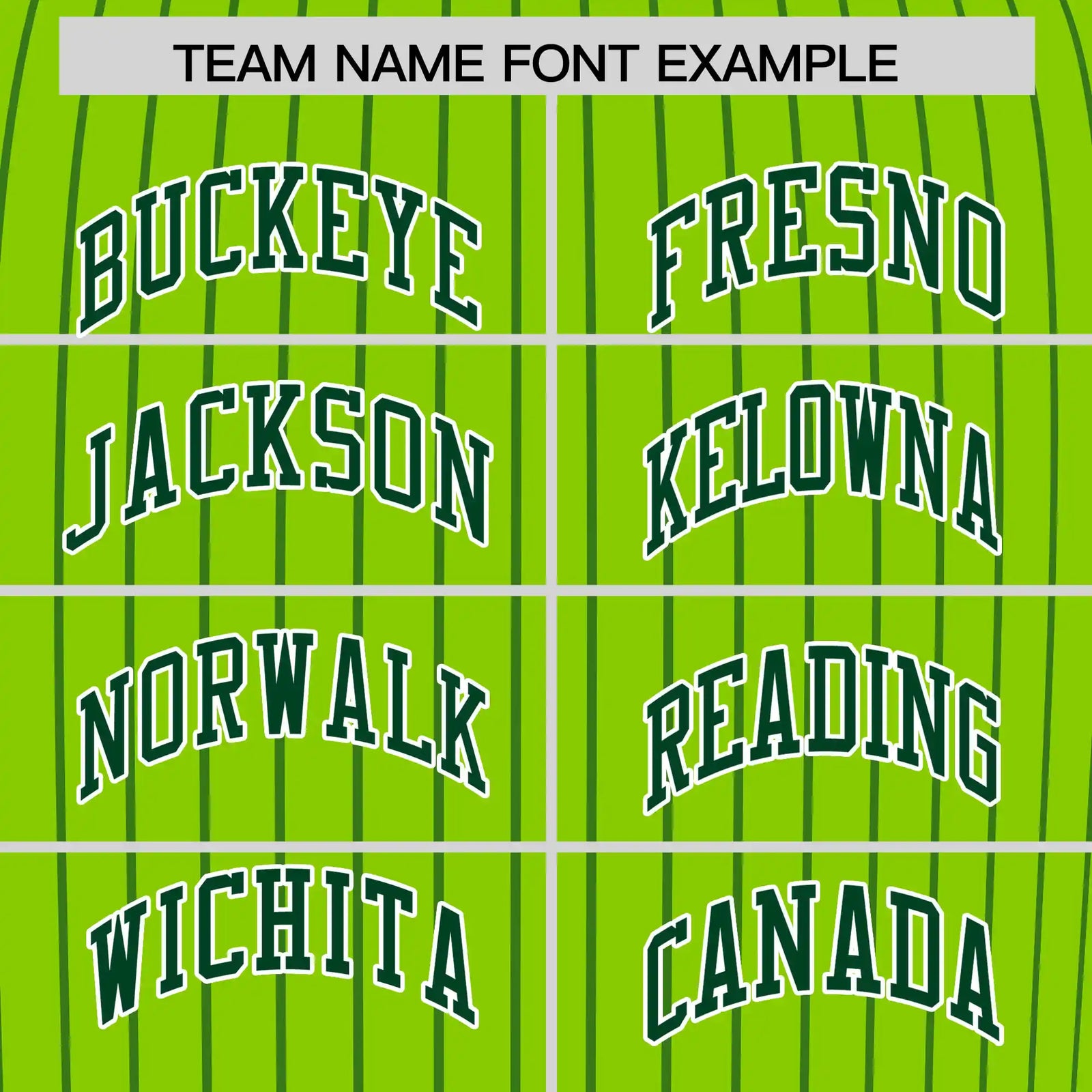 Custom Neon Green Black-White Pinstripe Pattern Design Performance T-Shirt