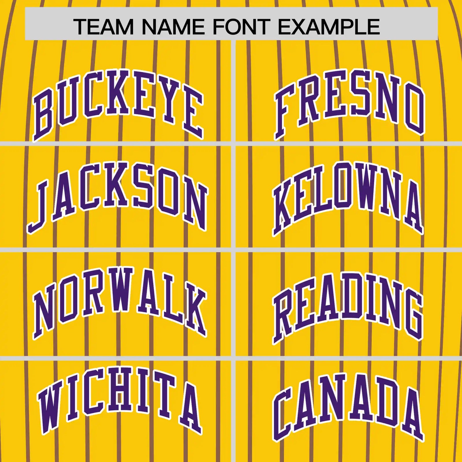 Custom Gold01 Purple-White Pinstripe Pattern Design Performance T-Shirt