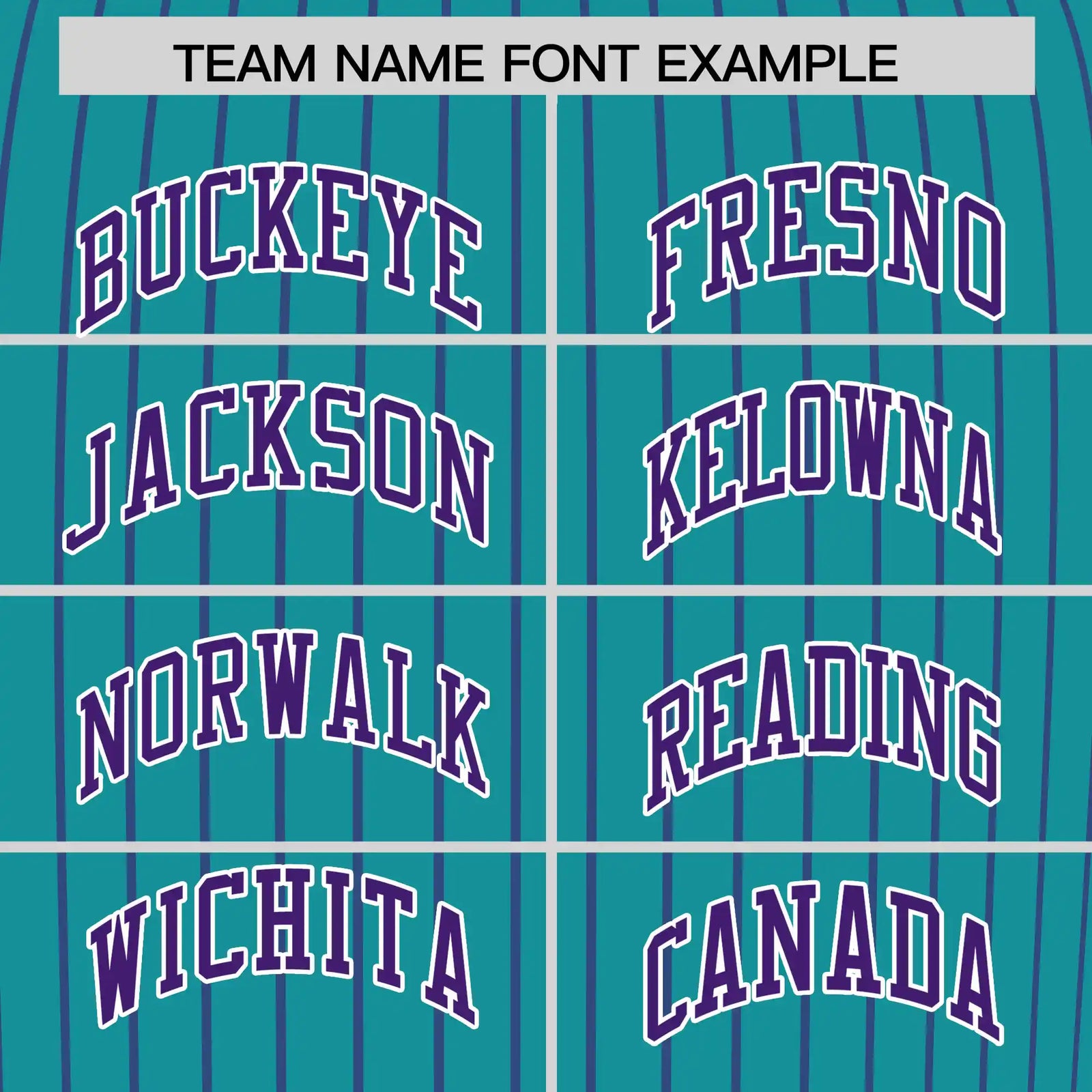 Custom Aqua Purple-White Pinstripe Pattern Design Performance T-Shirt