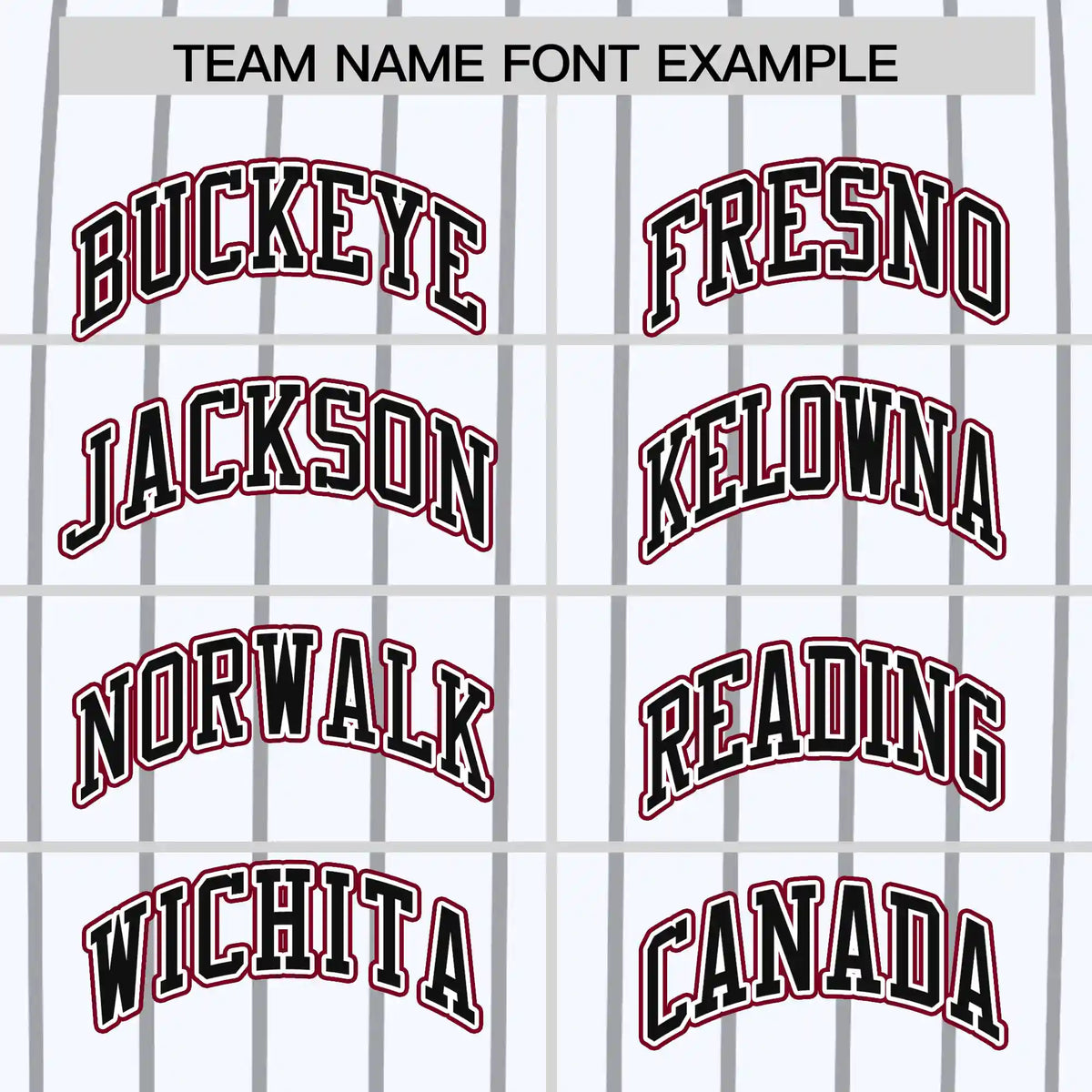 Custom White Black-Crimson Pinstripe Pattern Design Performance T-Shirt